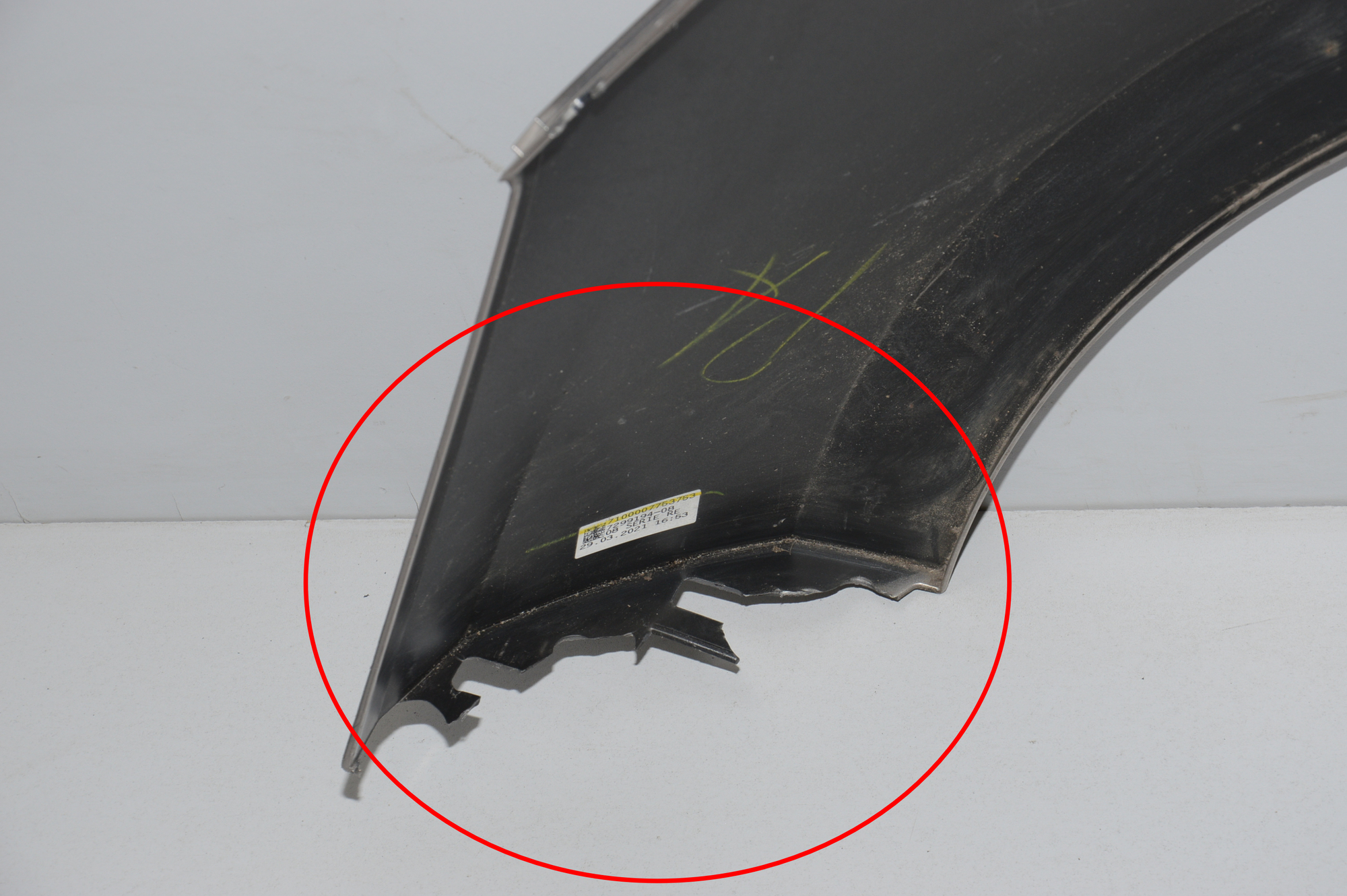 Front Right Fender – OEM 7299194 · BMW i3 (I01) BMW i3 (I01) Hybrid 2021 – 7