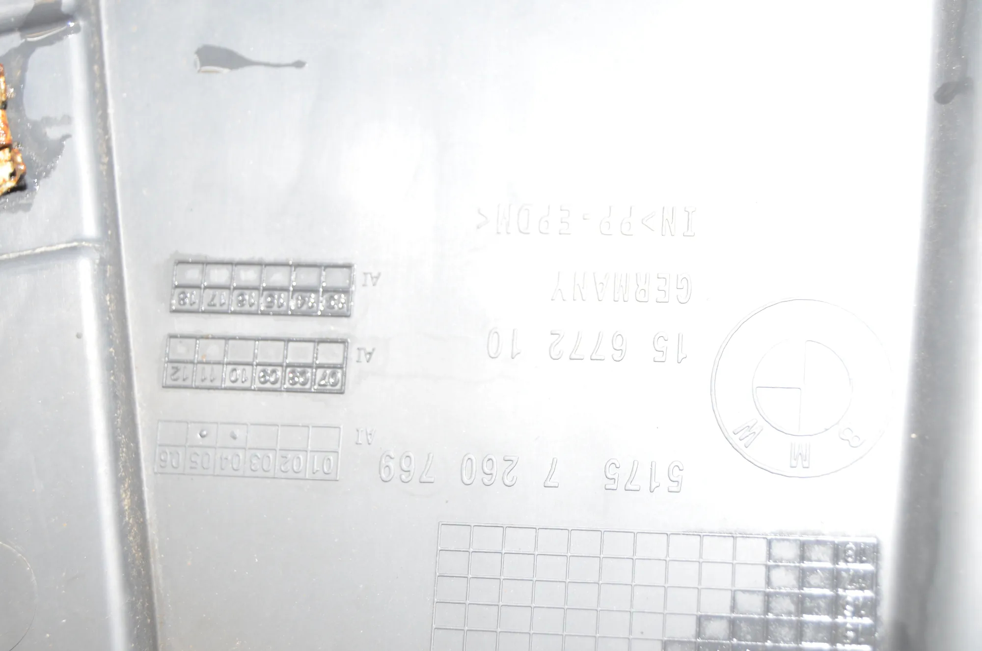 Other Underbody Cover – OEM 7260770 · BMW 4 Coupe (F32, F82) 430 d xDrive 2014 – 6