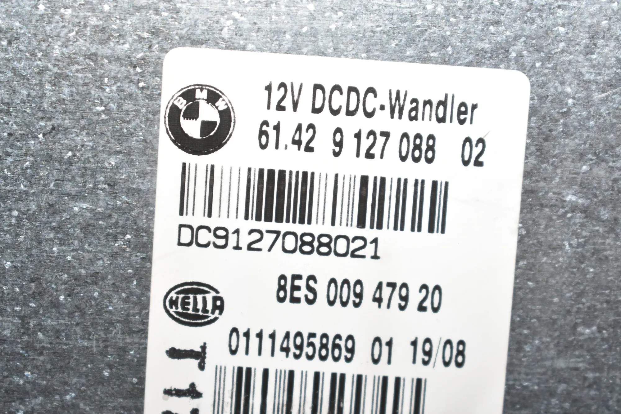 Voltage Control Unit – OEM 61429127088 · BMW 3 (E90) 318 d 2008 – 4