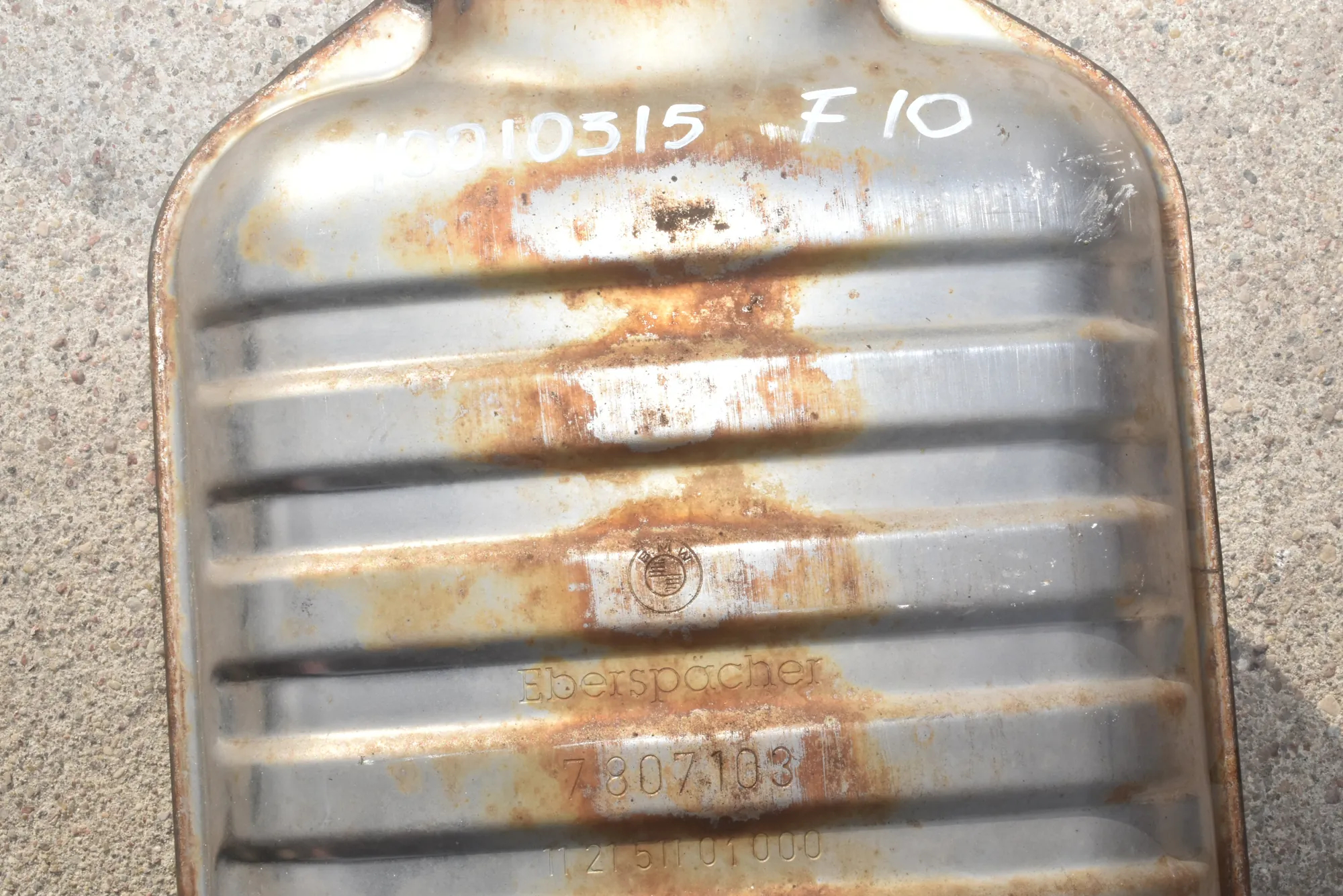 Exhaust – OEM 7807110 · BMW 5 (F10) 525 d 2010 – 4