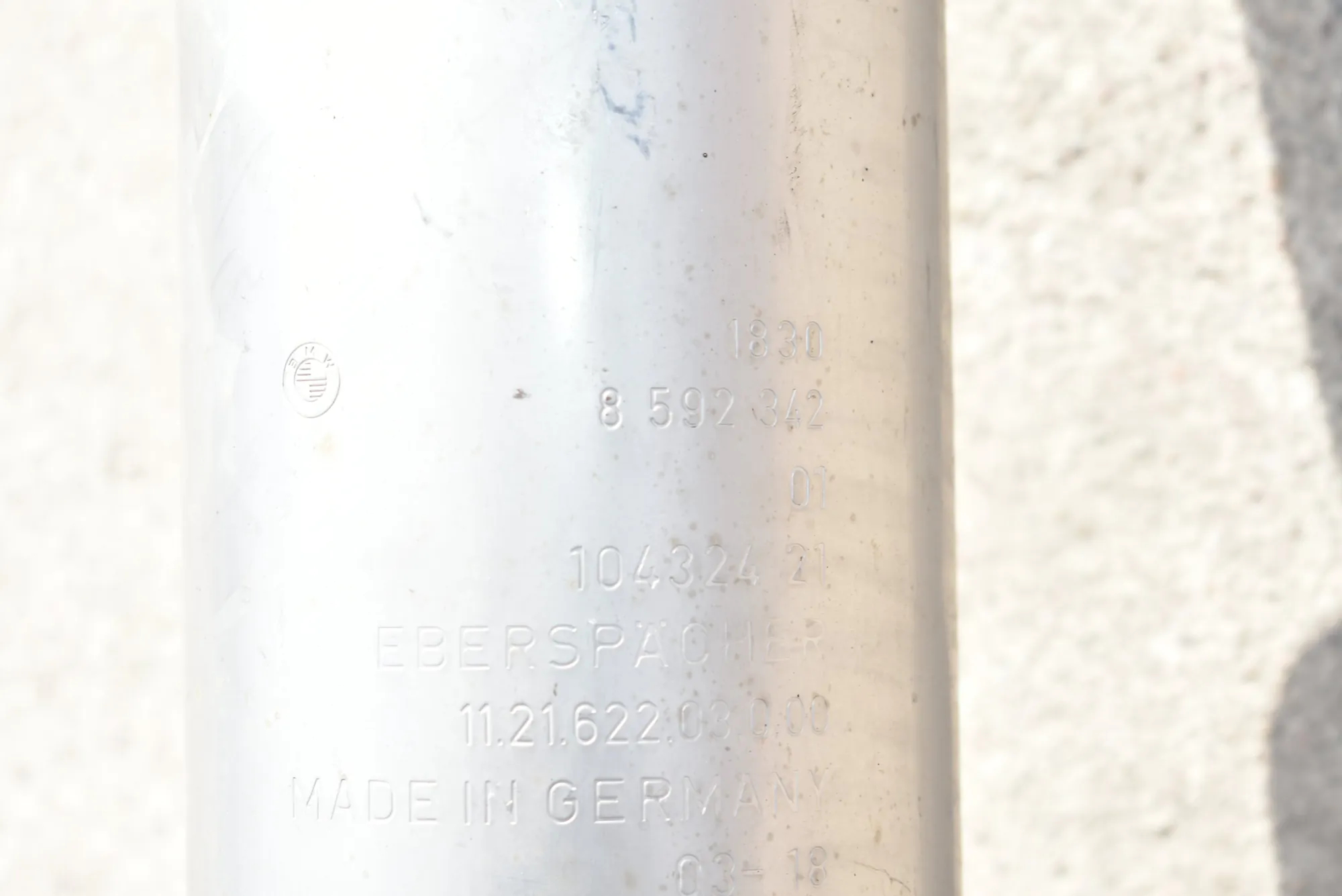 Exhaust – OEM 18308592342 · BMW 4 Gran Coupe (F36) 430 d 2018 – 5