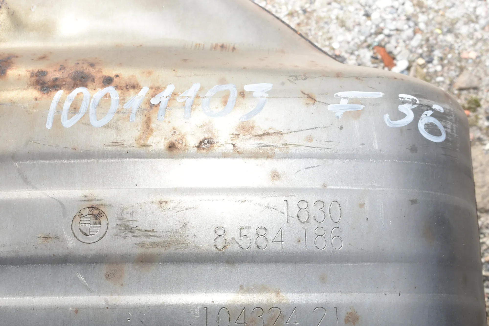 Exhaust – OEM 18308592342 · BMW 4 Gran Coupe (F36) 430 d 2018 – 6
