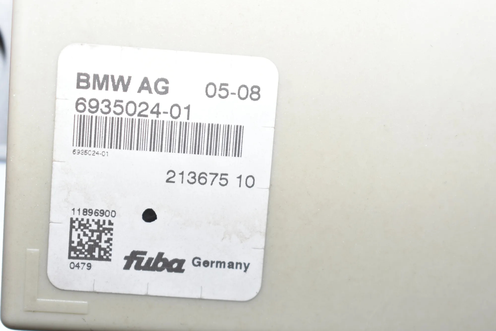 Antenna – OEM 65206935024 · BMW 3 (E90) 318 d 2008 – 4