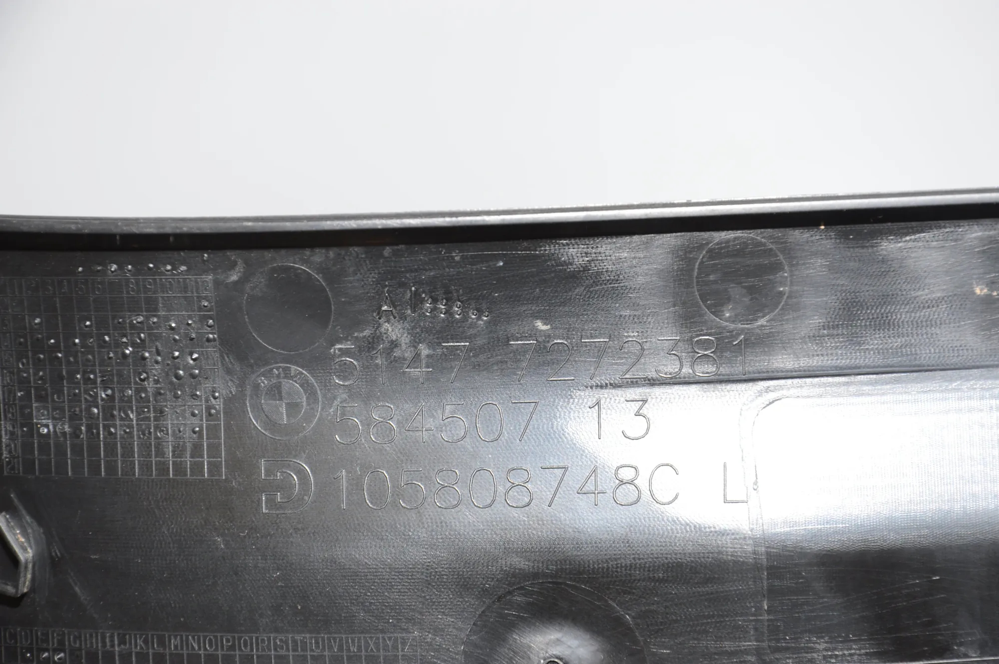 Rear Left Interior Step Trim – OEM 51477272381 · BMW i3 (I01) BMW i3 (I01) Electric 2019 – 5