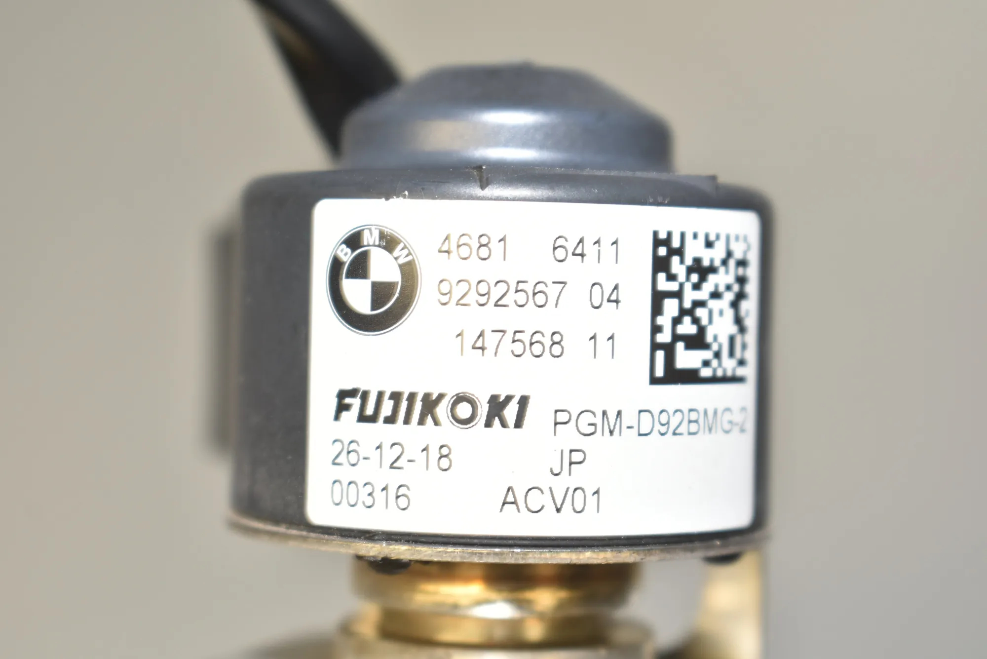 A/C Conditioner Expansion Valve – OEM 64119292567 · BMW i3 (I01) BMW i3 (I01) Electric 2019 – 4