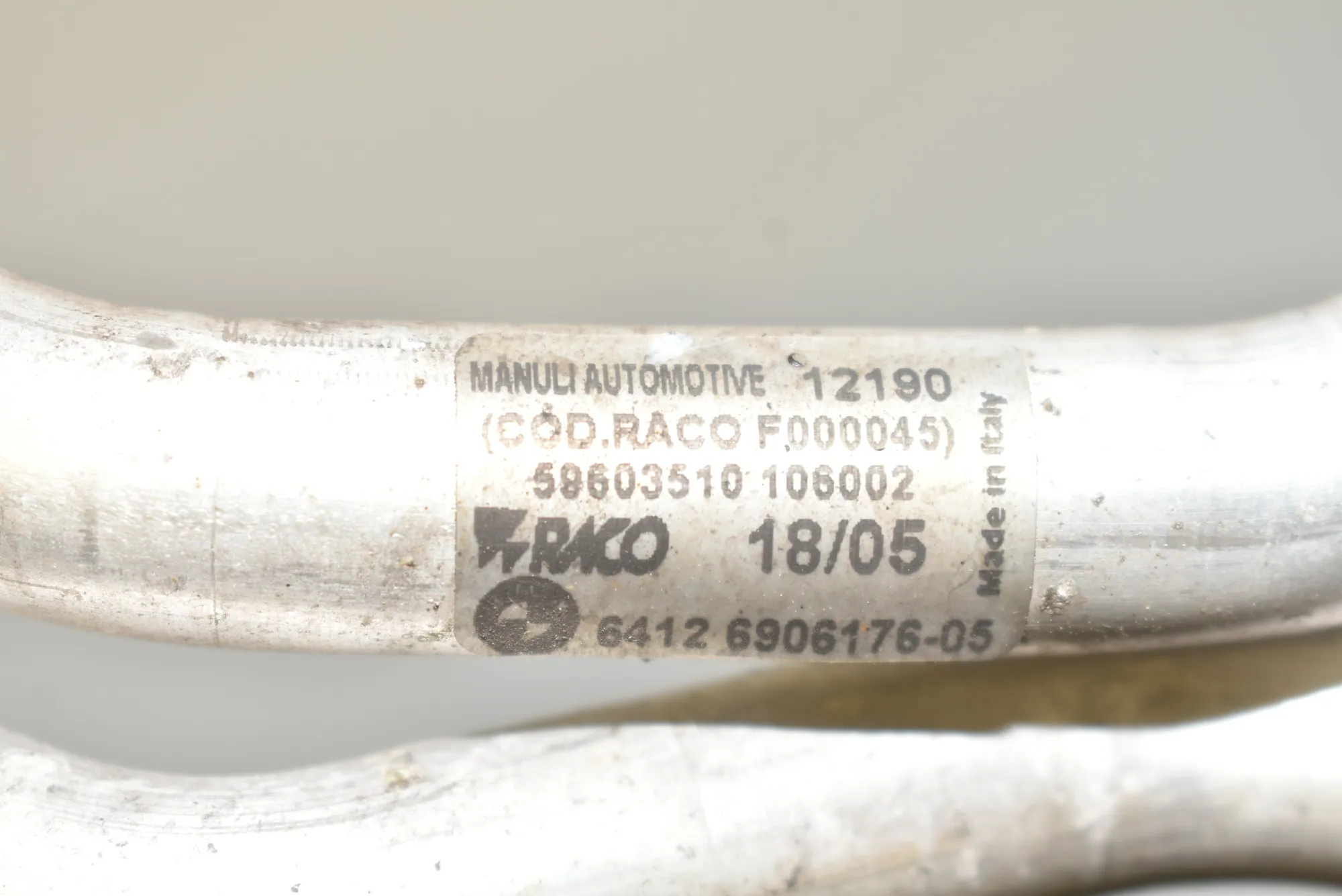 Other tubes – OEM 6906176 · BMW 7 (E65, E66, E67) 730 Ld 2005 – 4