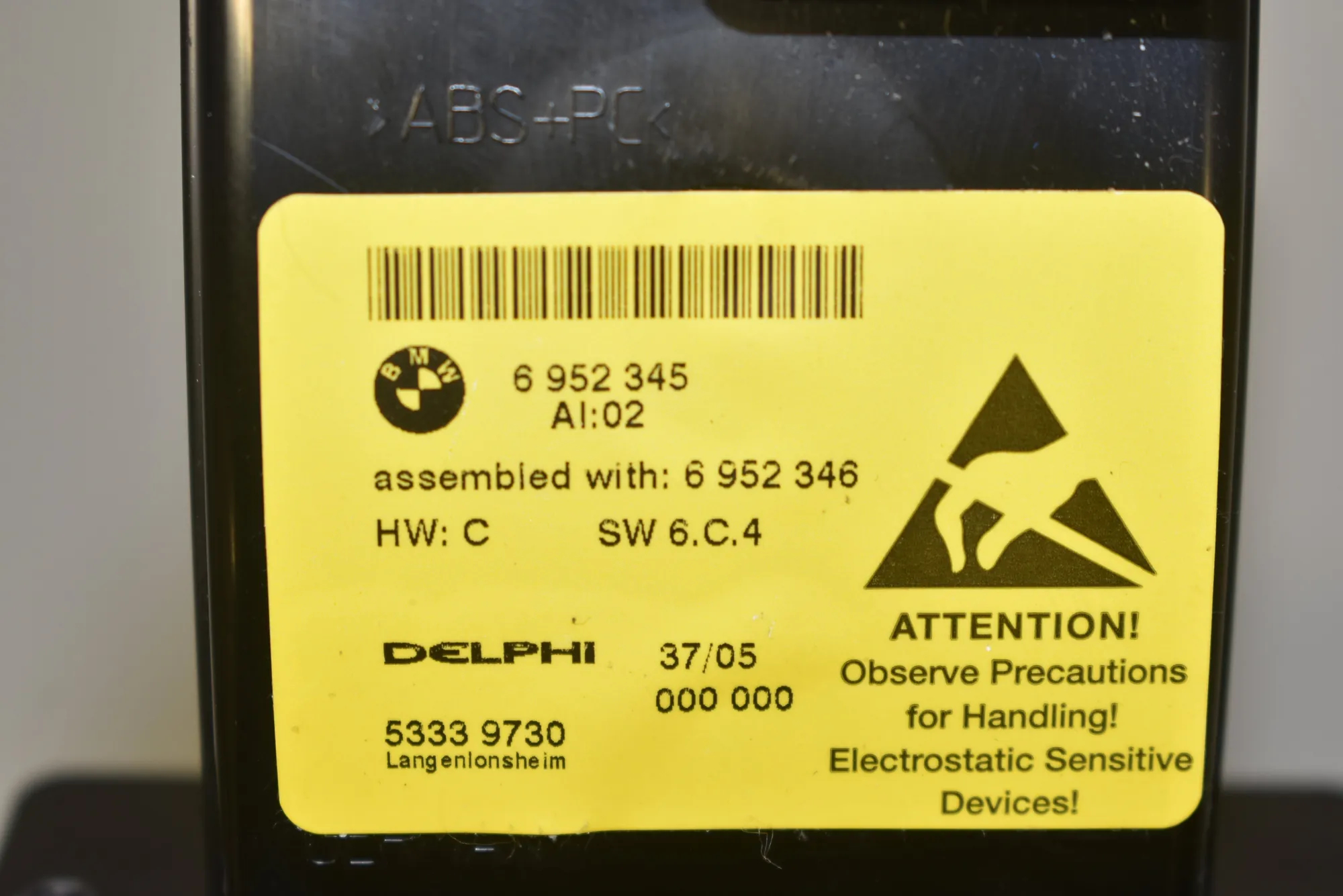 Other Control Units – OEM 6952345 · BMW 7 (E65, E66, E67) 730 Ld 2005 – 4