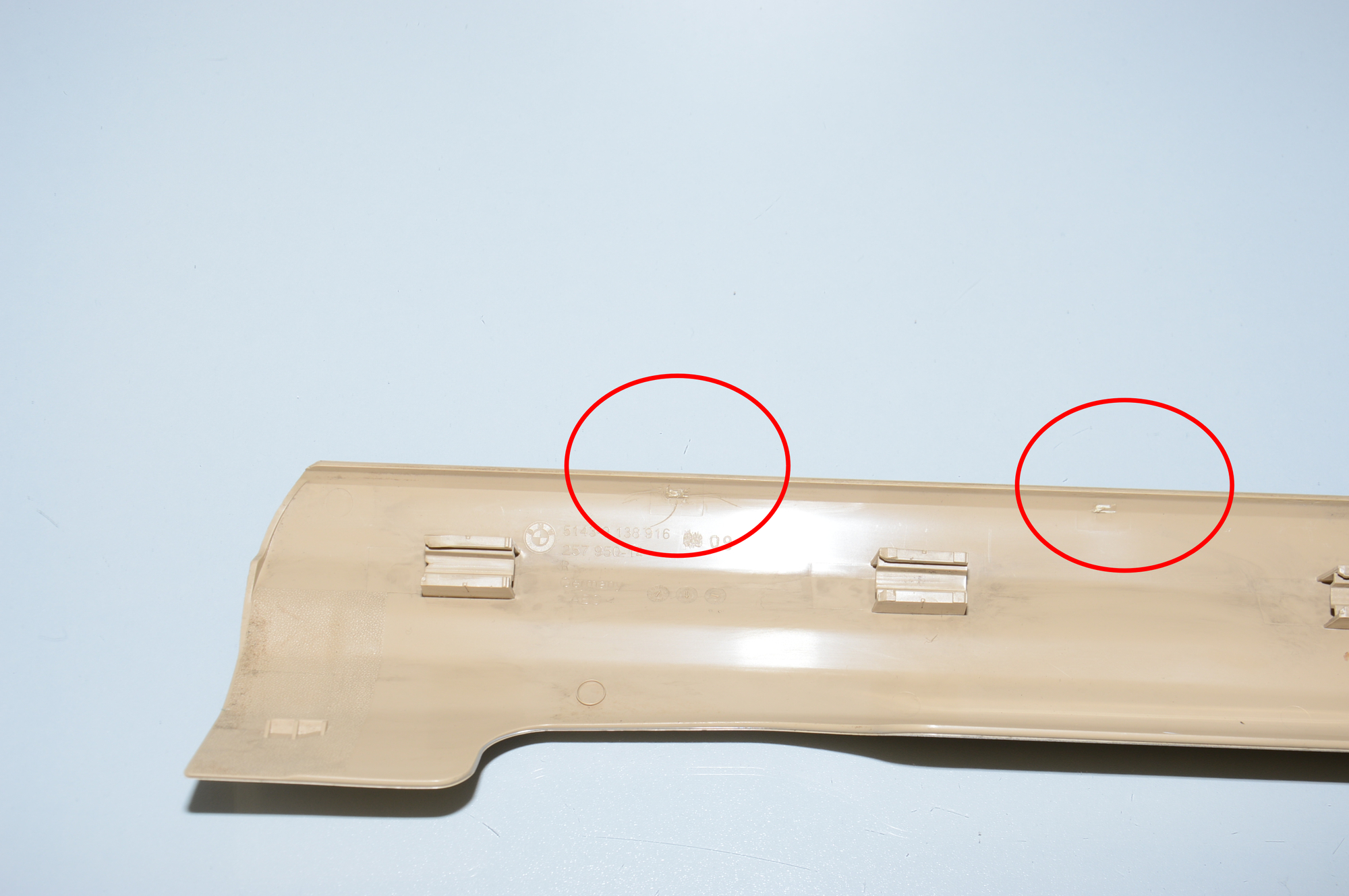 Front Right Interior Step Trim – OEM 9138916 · BMW 5 Gran Turismo (F07) 530 d 2010 – 4