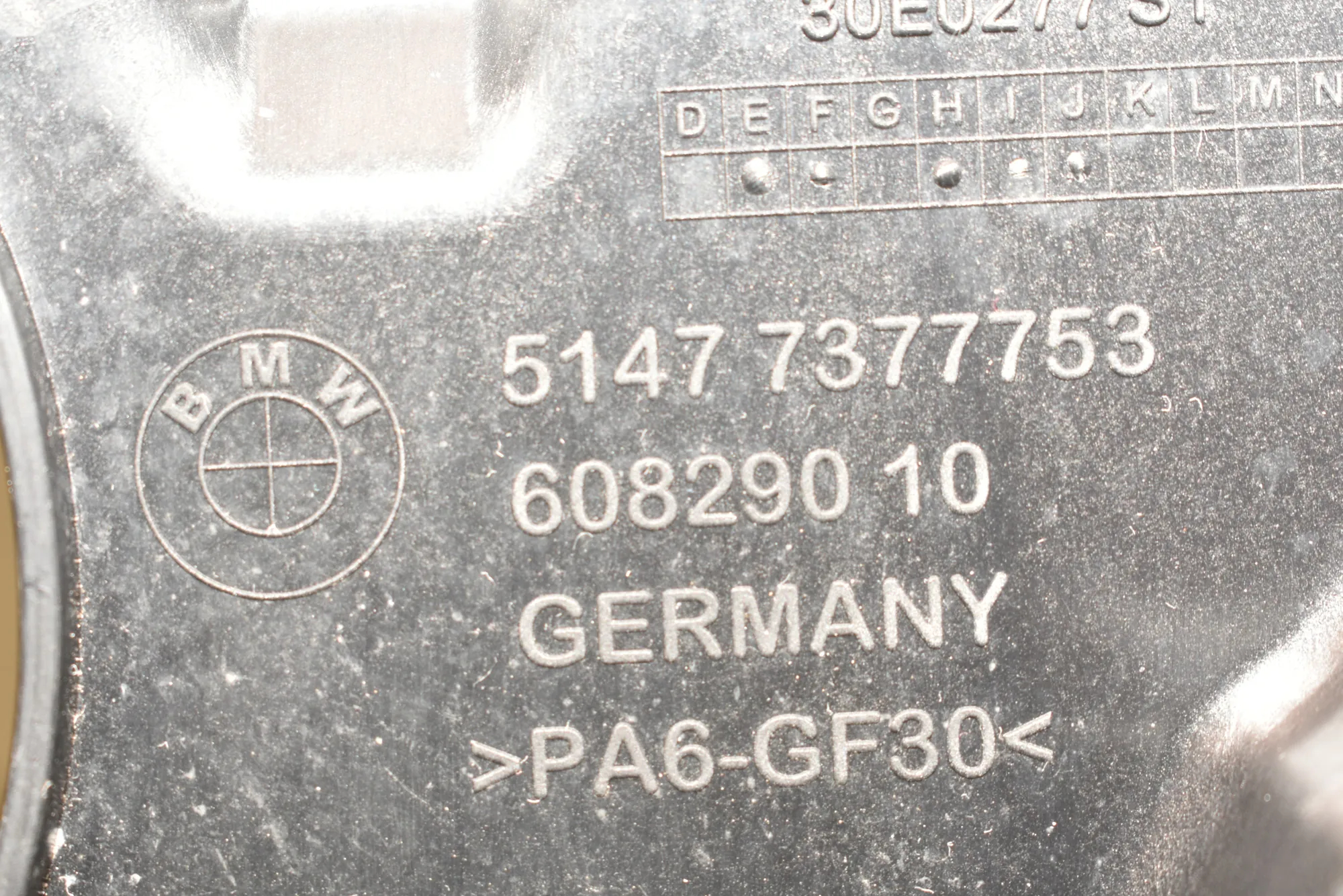 Other Interior Parts – OEM 51477377753 · BMW 6 Gran Turismo (G32) (2017 - -) 640 i 2018 – 4