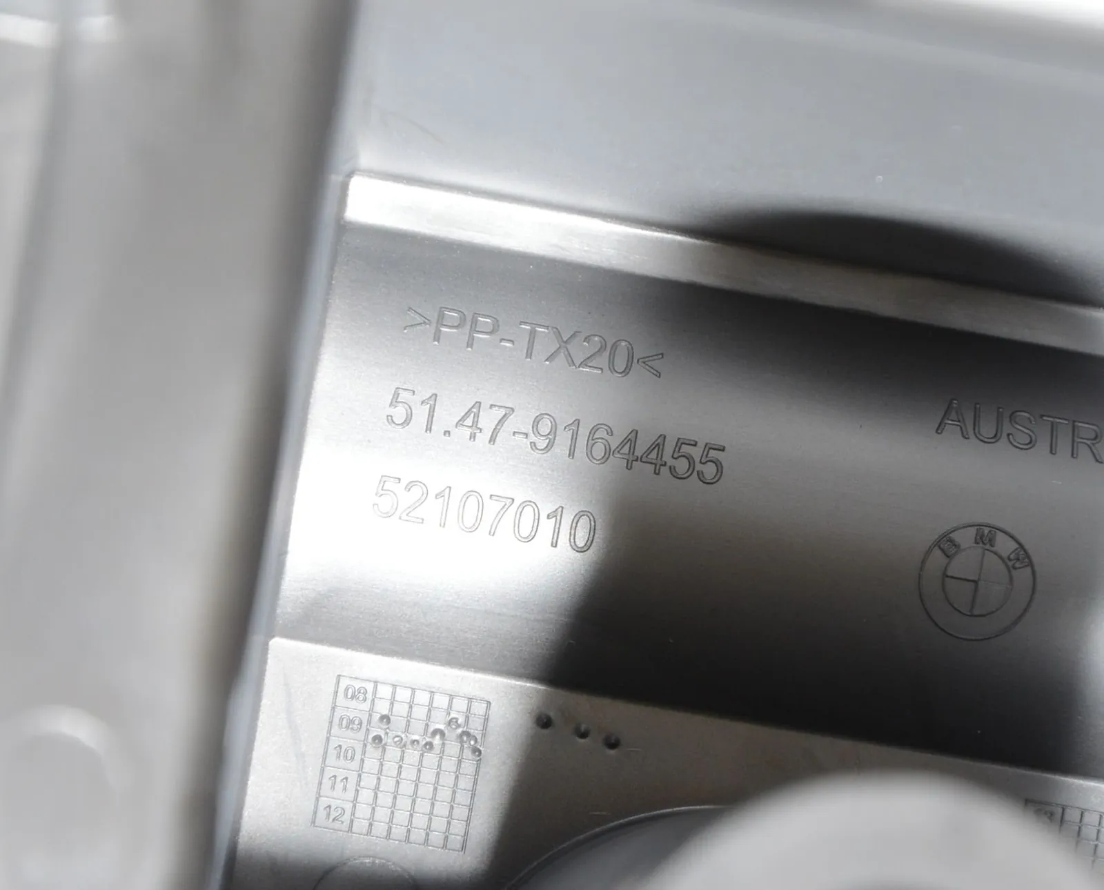 Bracket – OEM 51479164455 · BMW 5 Gran Turismo (F07) 530 d 2010 – 6