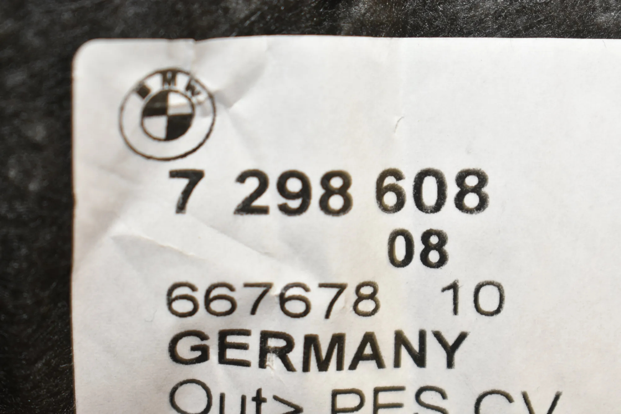 Other Body Parts – OEM 7298608 · BMW 2 Active Tourer (F45) 218 d 2017 – 4