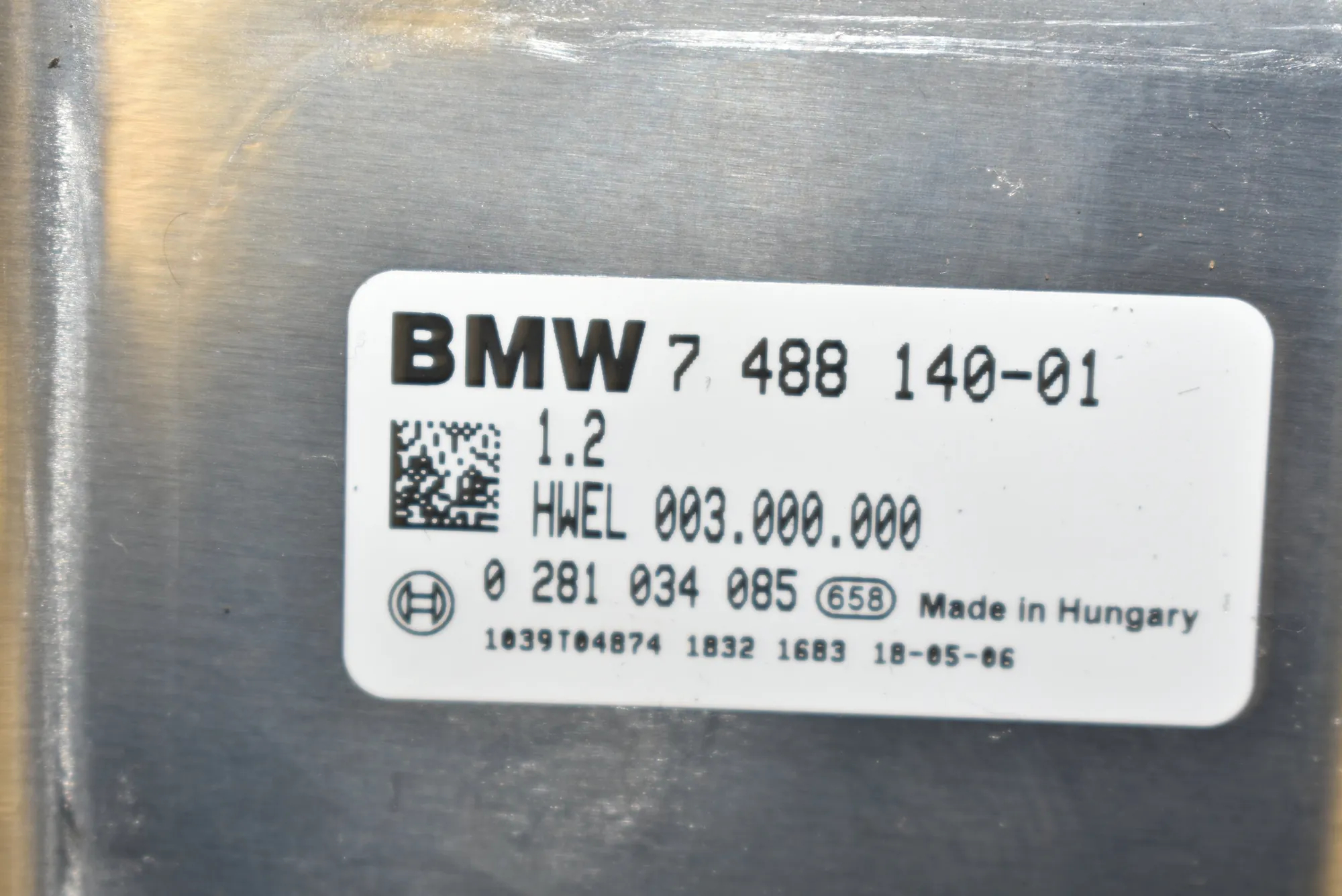 AdBlue Control Unit – OEM 7488140 · BMW 4 Gran Coupe (F36) 430 d 2018 – 5
