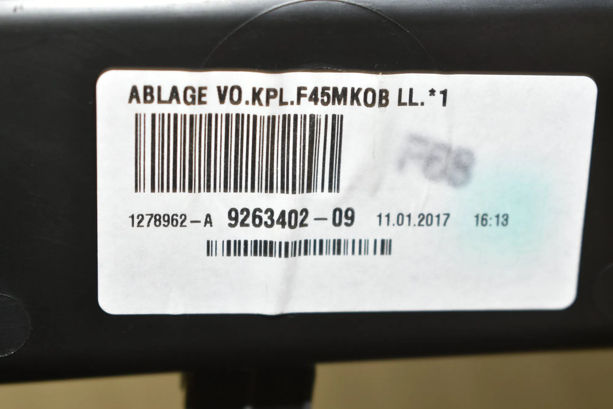 Other Interior Parts – OEM 9263402 · BMW 2 Active Tourer (F45) 218 d 2017 – 4