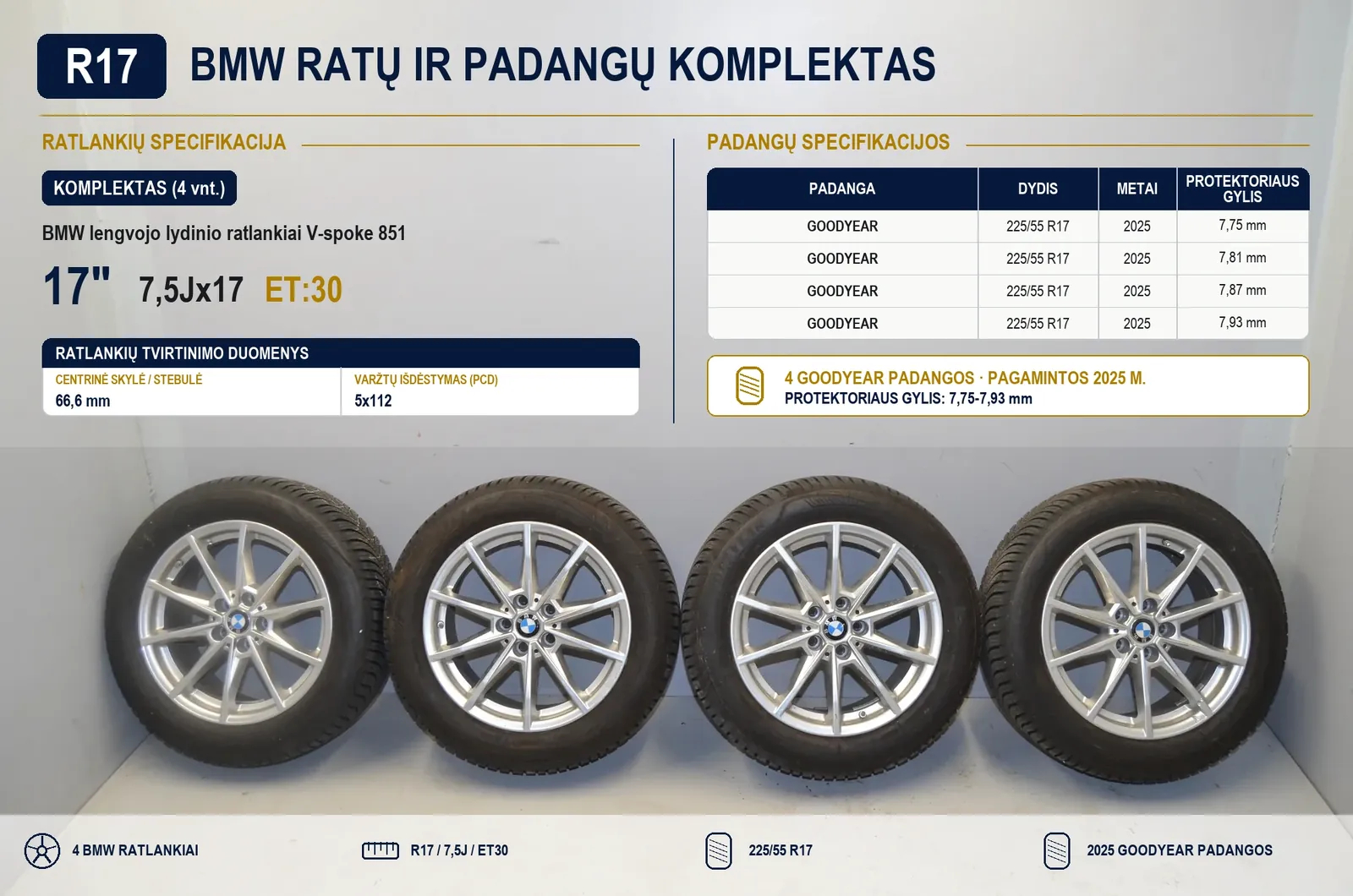 Alloy Wheel Set – OEM 6896762 · BMW i4 (G26) BMW i4 (G26) eDrive35 2023 – 2