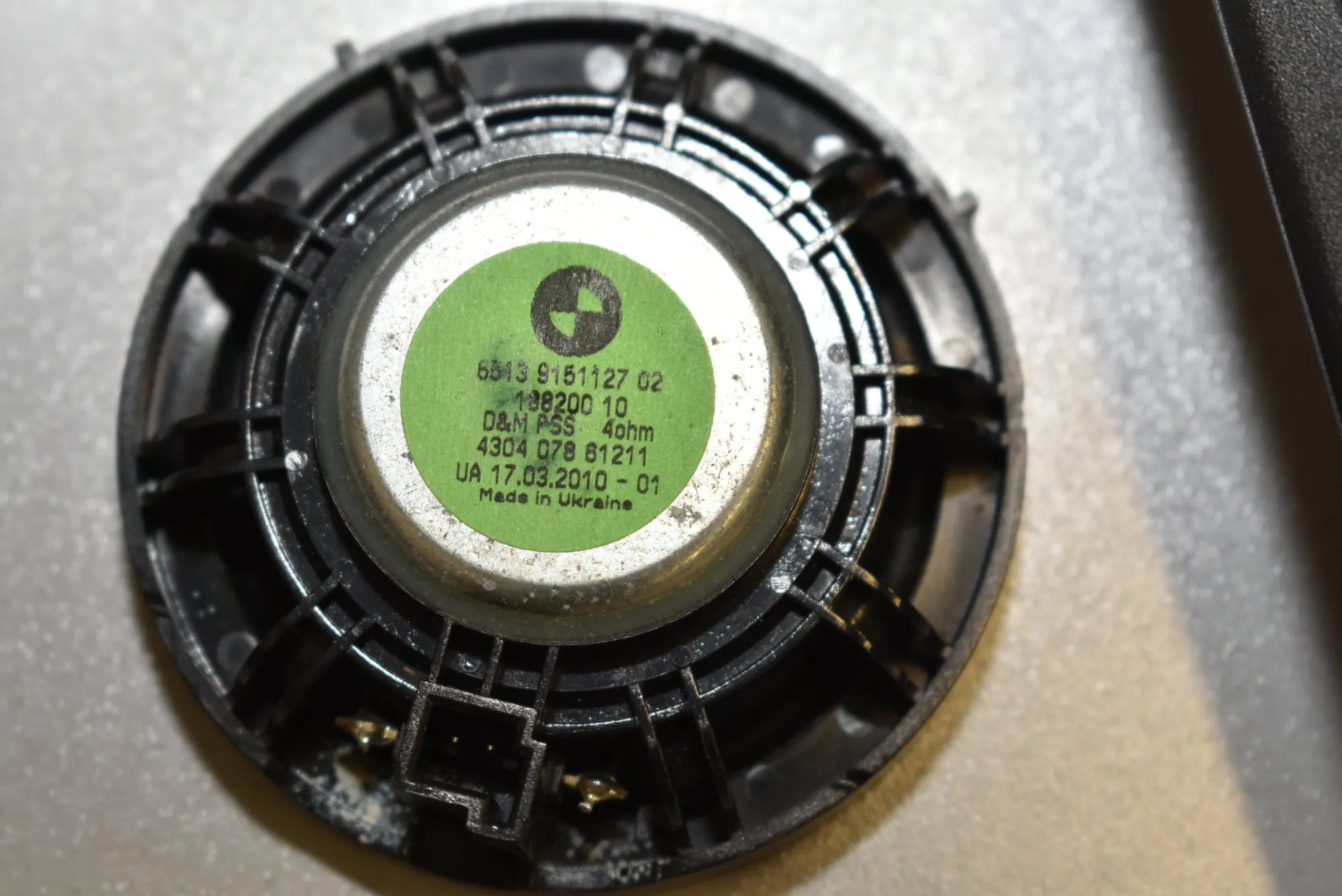 Sound Audio System Set – OEM 9169690 · BMW 5 (F10) 525 d 2010 – 18
