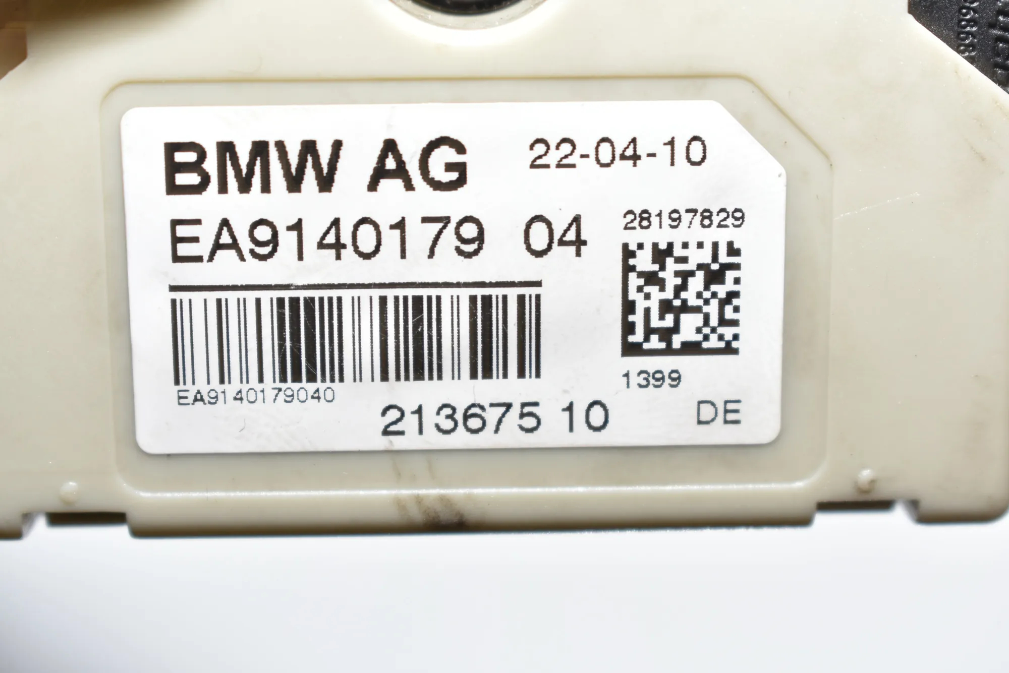 Antenna – OEM 9140179 · BMW 5 (F10) 525 d 2010 – 4
