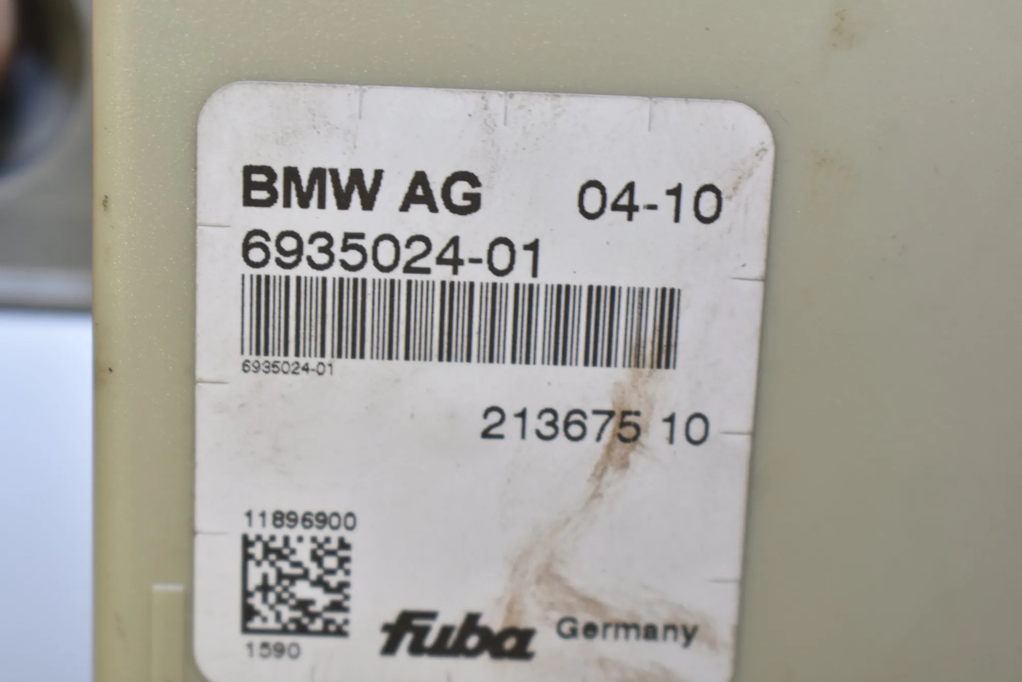 Antenna – OEM 65206935024 · BMW 5 (F10) 525 d 2010 – 4