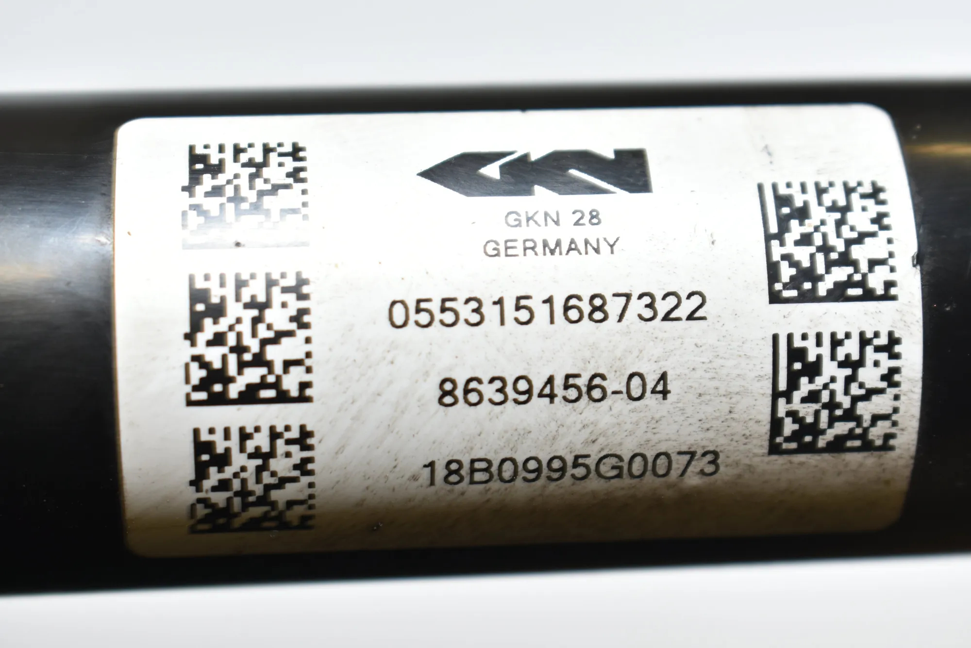 Rear Right Driveshaft – OEM 8639456 · BMW 6 Gran Turismo (G32) (2017 - -) 640 i 2018 – 4