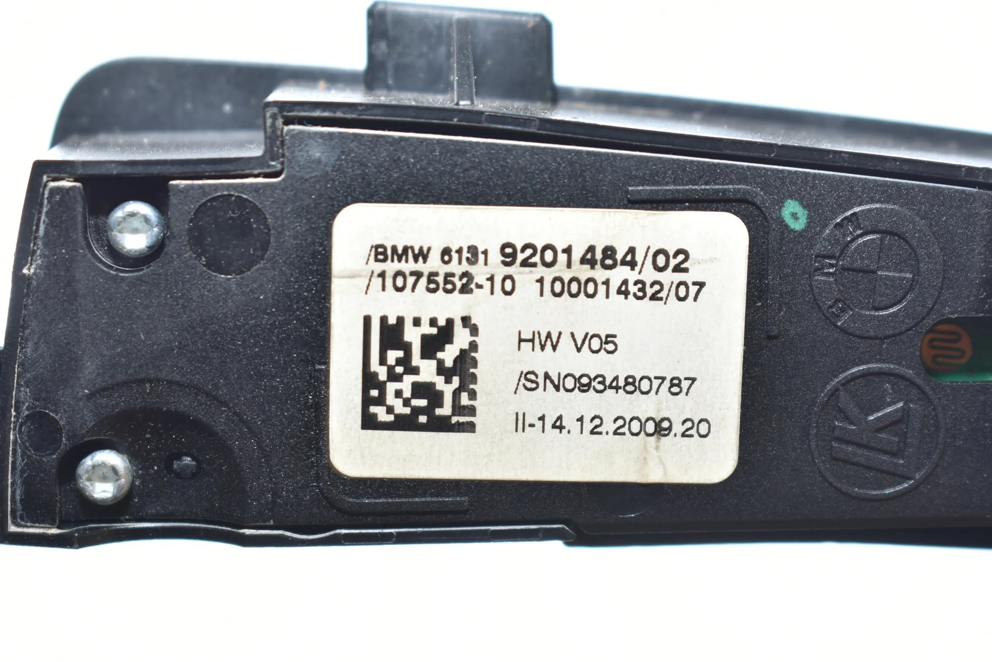 Blind Spot Control Module – OEM 9219934 · BMW 5 Gran Turismo (F07) 530 d 2010 – 14