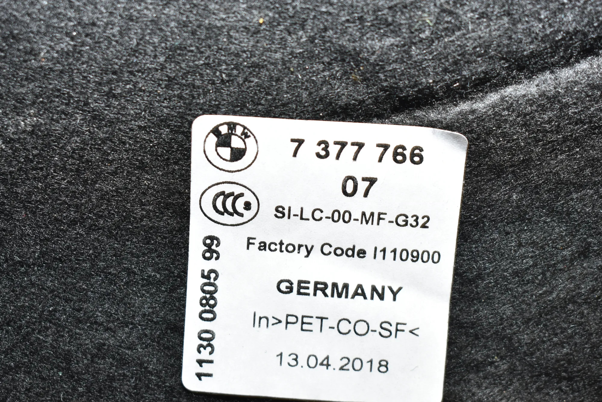 Other Body Parts – OEM 7393260 · BMW 6 Gran Turismo (G32) (2017 - -) 640 i 2018 – 13