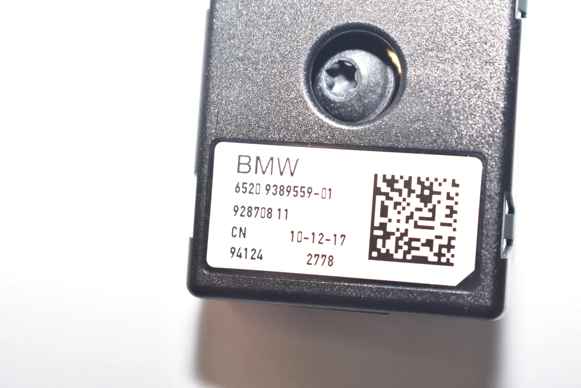 Antenna Amplifier – OEM 65209389559 · BMW 6 Gran Turismo (G32) (2017 - -) 640 i 2018 – 4