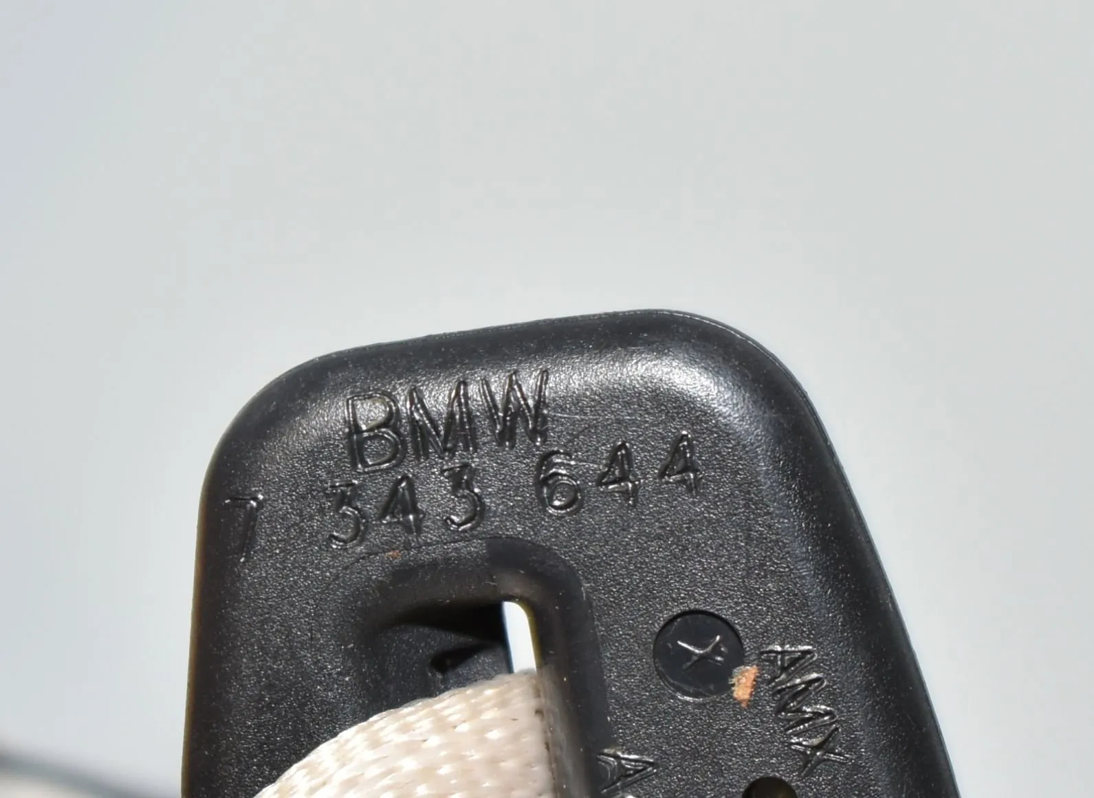 Rear Right Seatbelt – OEM 72117343644 · BMW X5 (F15, F85) M 50 d 2015 – 5