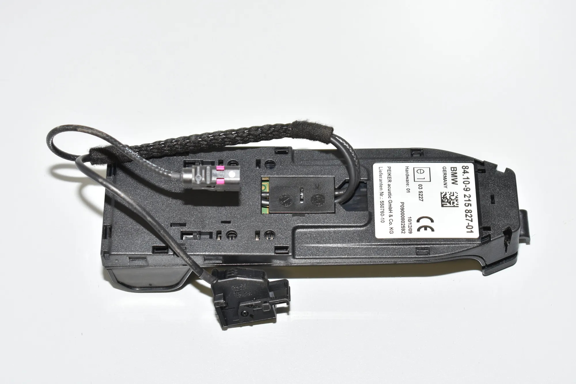 Phone Control Unit – OEM 9215827 · BMW 5 Gran Turismo (F07) 530 d 2010 – 3
