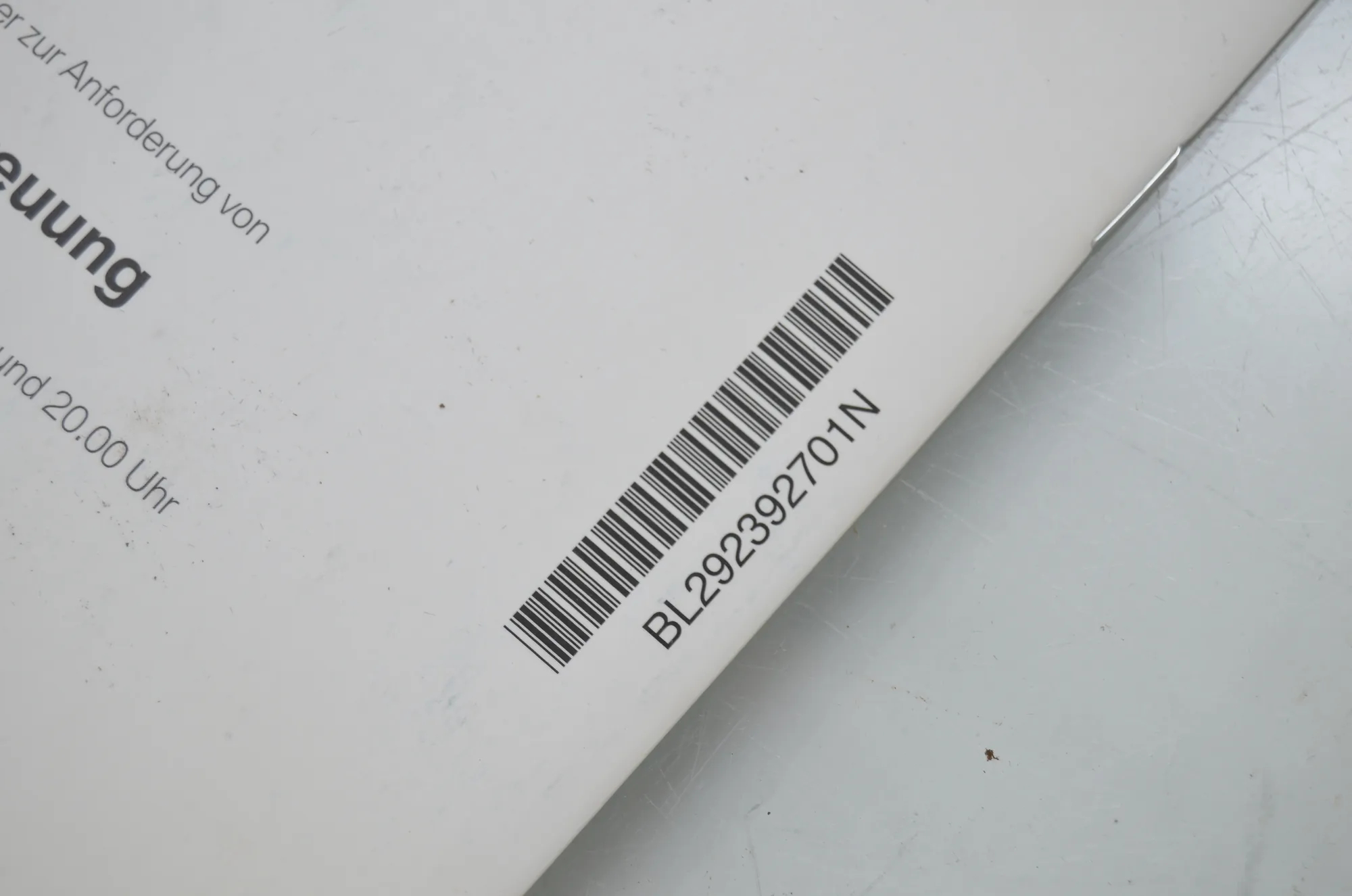 Manual Service Book – OEM 2921490 · BMW 4 Coupe (F32, F82) 430 d xDrive 2014 – 8