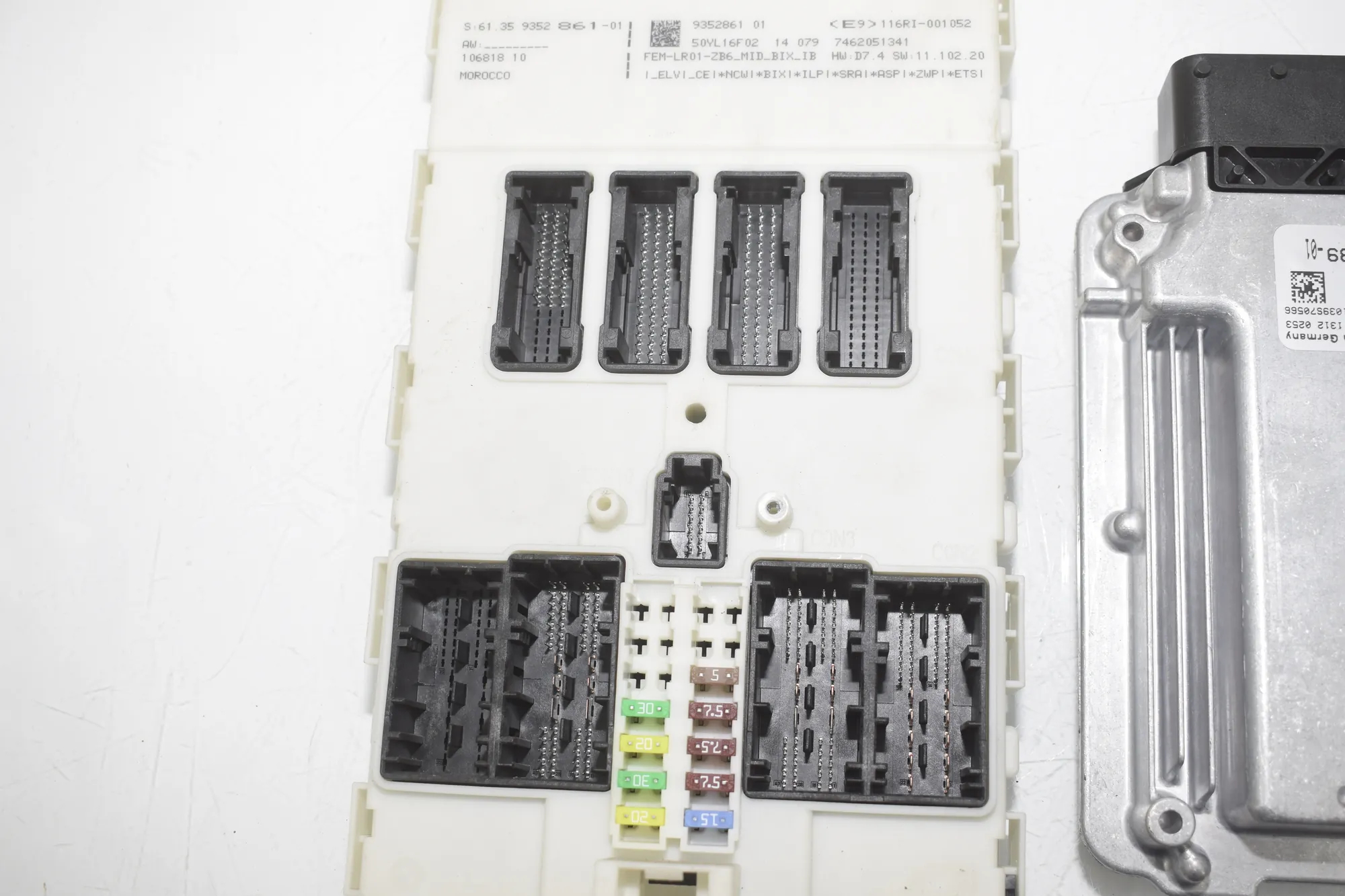 Engine Ignition ECU Set – OEM 9352861 · BMW 4 Coupe (F32, F82) 430 d xDrive 2014 – 3