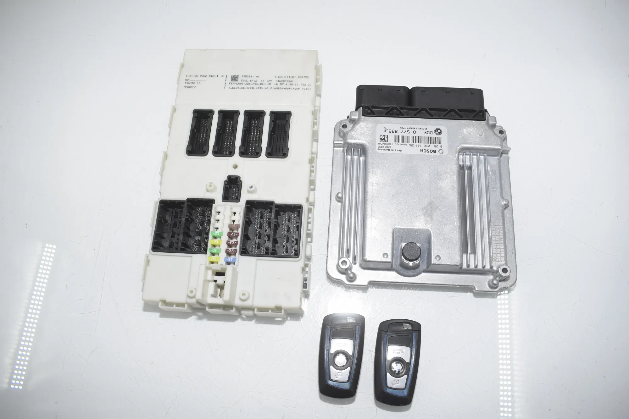Engine Ignition ECU Set – OEM 9352861 · BMW 4 Coupe (F32, F82) 430 d xDrive 2014 – 2