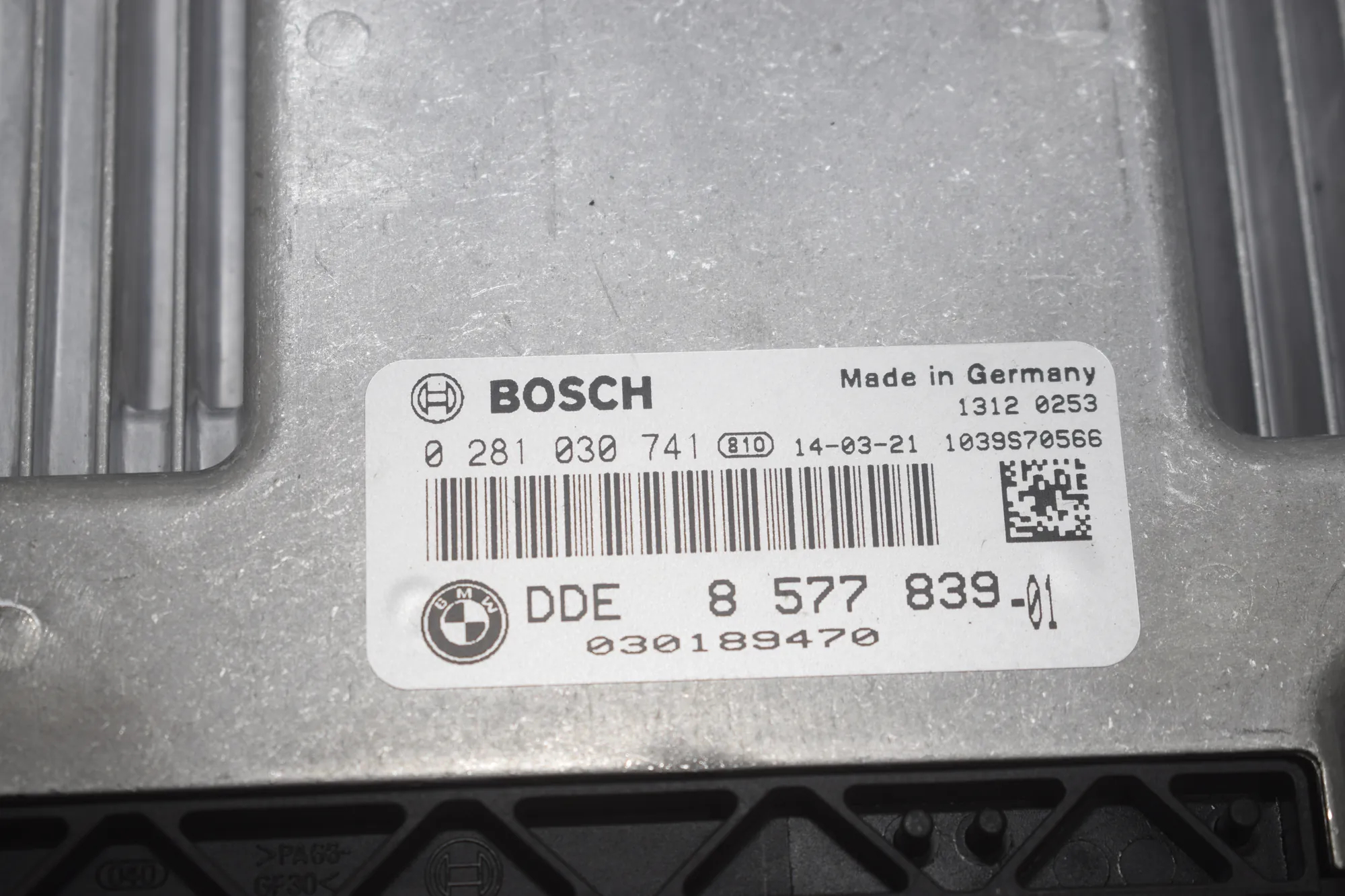 Engine Ignition ECU Set – OEM 9352861 · BMW 4 Coupe (F32, F82) 430 d xDrive 2014 – 6