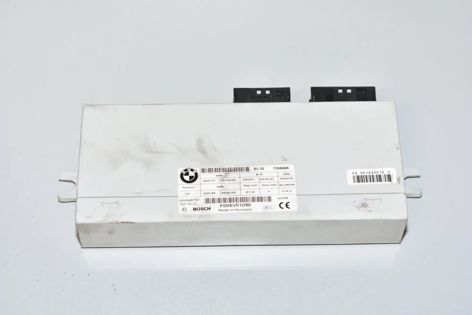 Tailgate Bootlid Control Unit – OEM 7304902 · BMW 5 Touring (F11) 520 d 2010 – 2