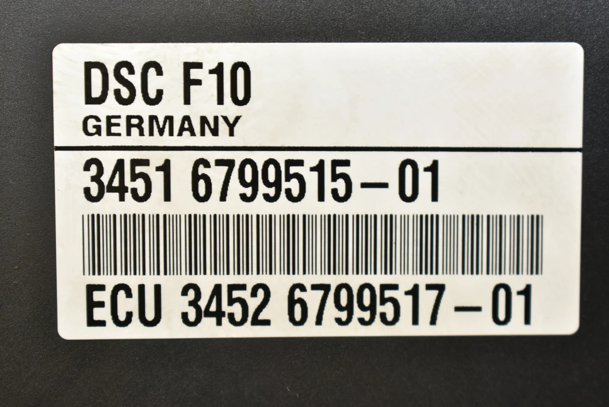 ABS Pump – OEM 6795520 · BMW 5 Touring (F11) 520 d 2010 – 5
