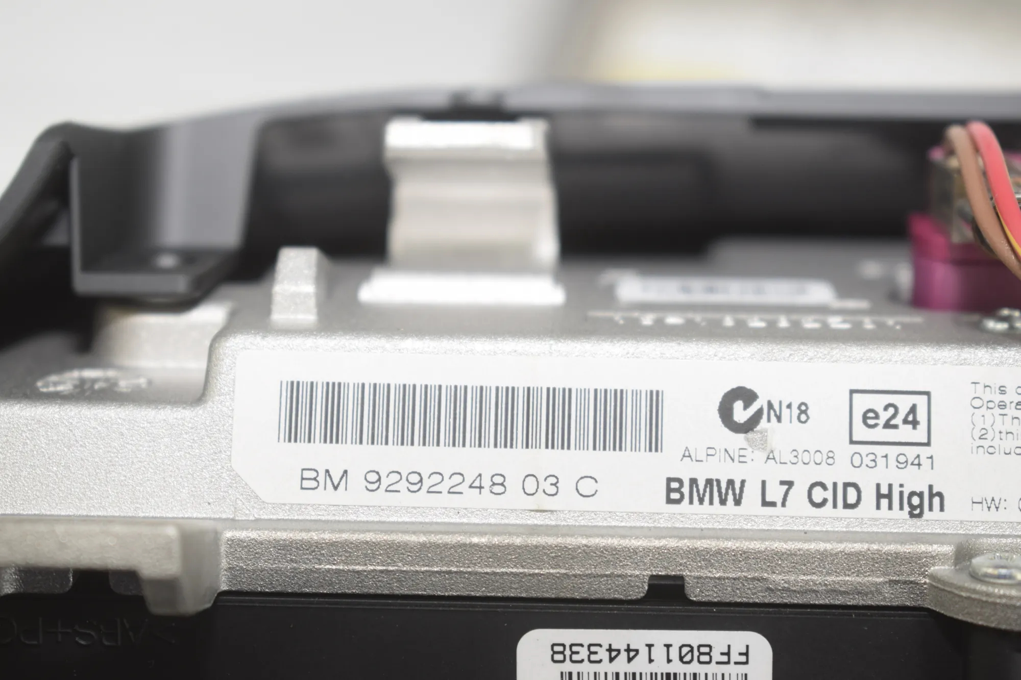 Navigation System – OEM 9350723 · BMW 4 Coupe (F32, F82) 430 d xDrive 2014 – 7