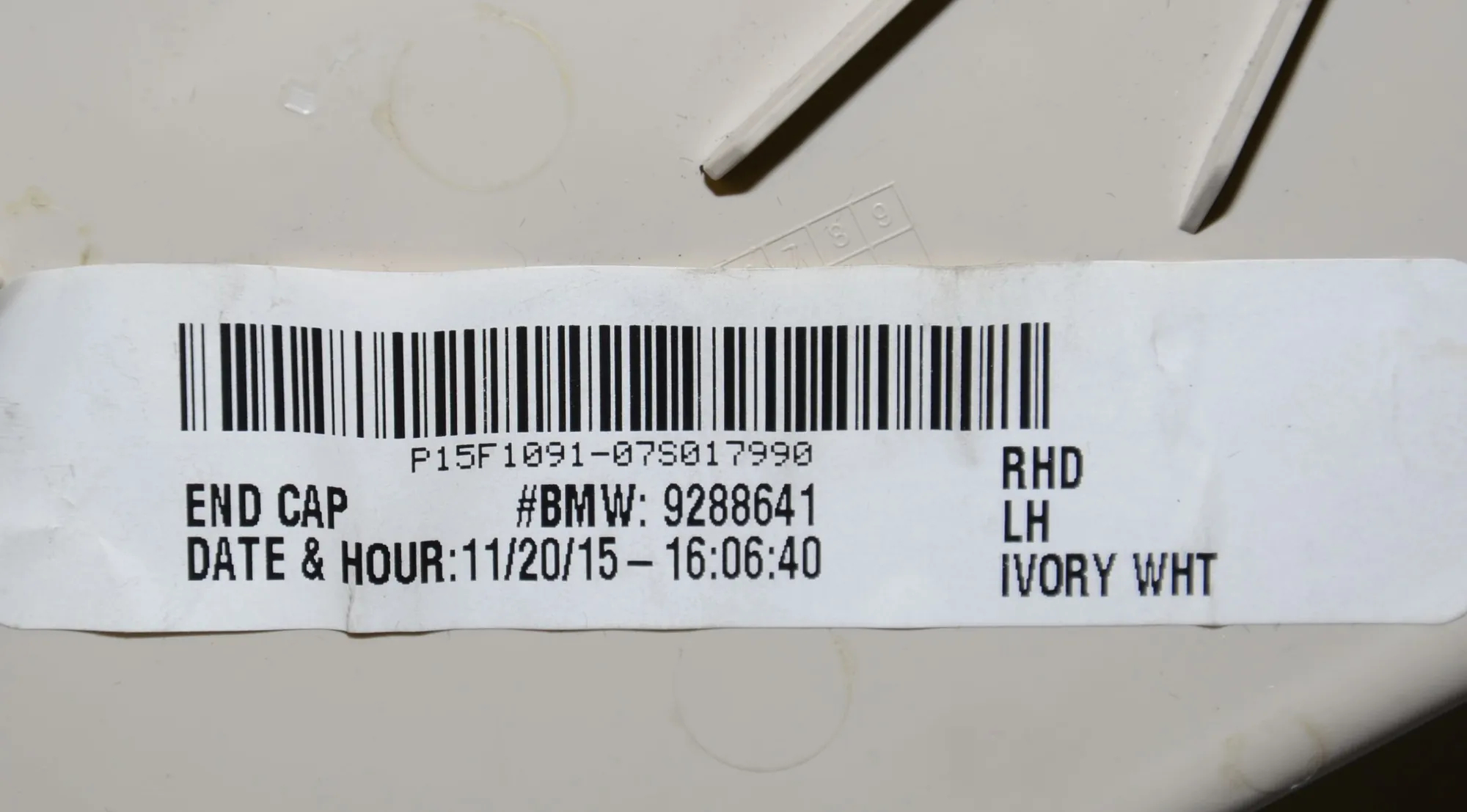 Dashboard Side Trim – OEM 9288641 · BMW X5 (F15, F85) M 50 d 2015 – 5