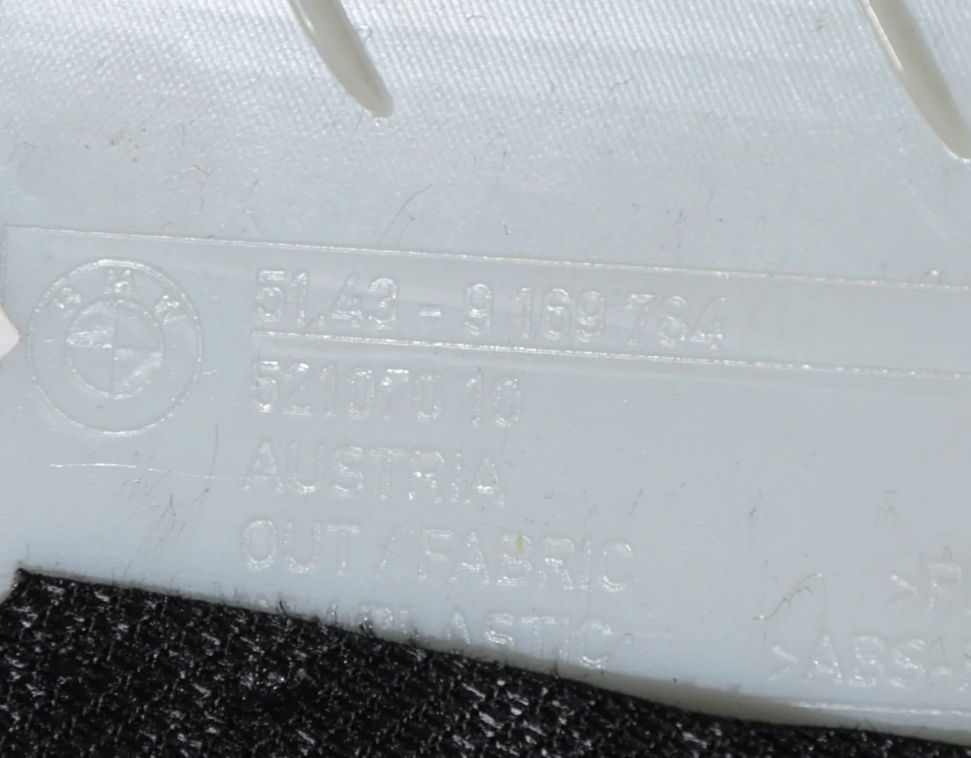 Right Side Pillar Trim – OEM 9169784 · BMW 5 Touring (F11) M 550 d xDrive 2013 – 7
