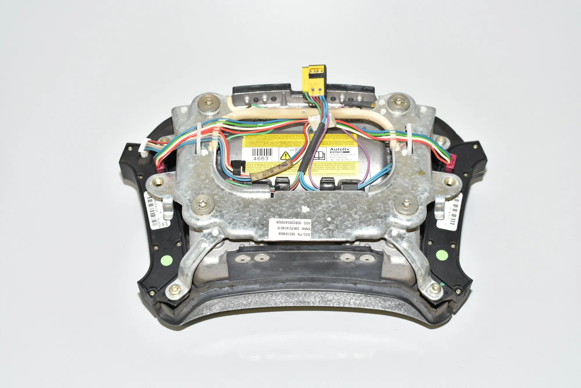 Steering Wheel Safety Bag SRS – OEM 32341095135 · BMW 5 (E39) BMW 5 (E39) 530 d 2000 – 3