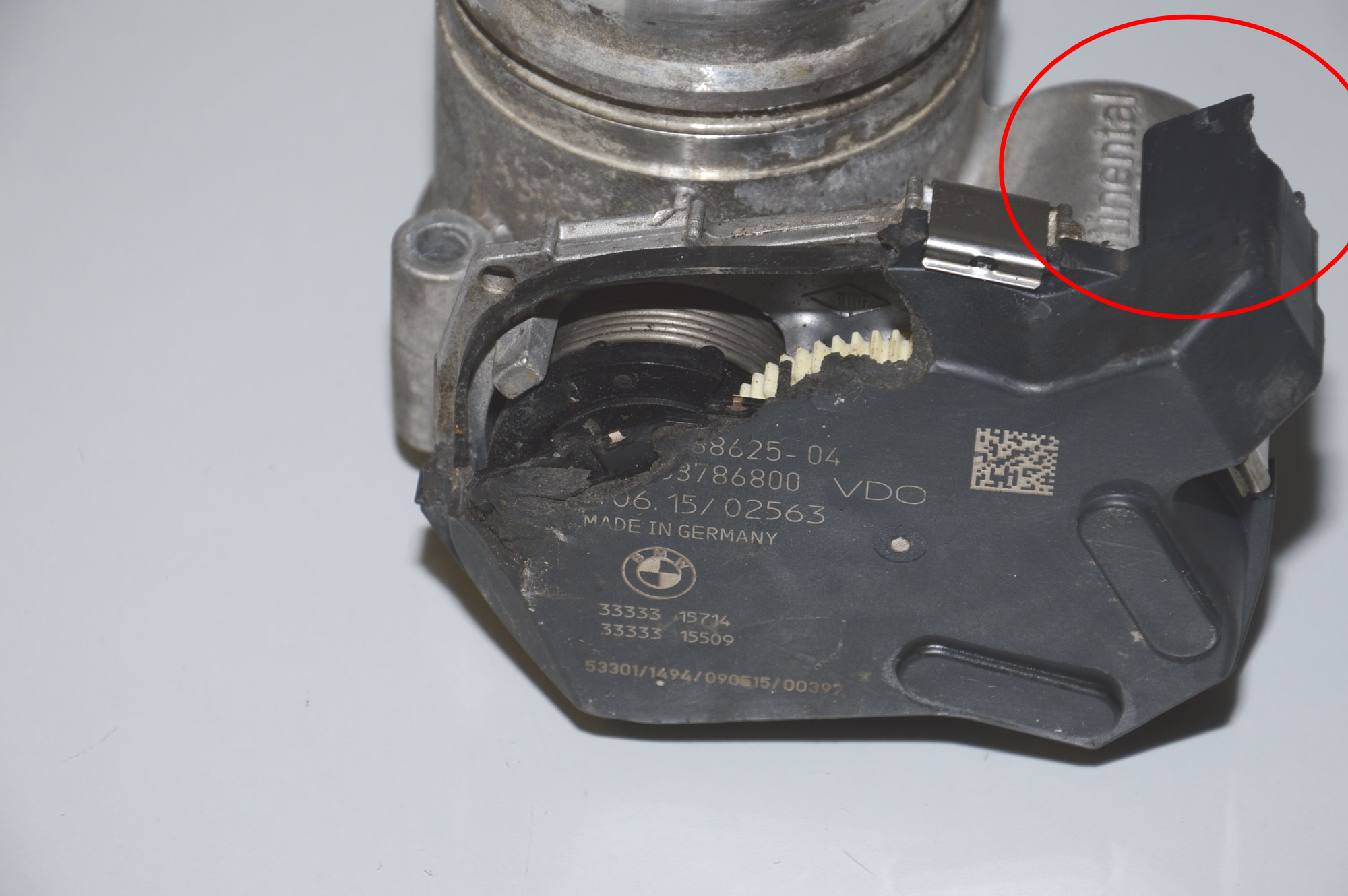 Throttle Body – OEM 13547588625 · BMW 4 Gran Coupe (F36) 420 i 2015 – 3