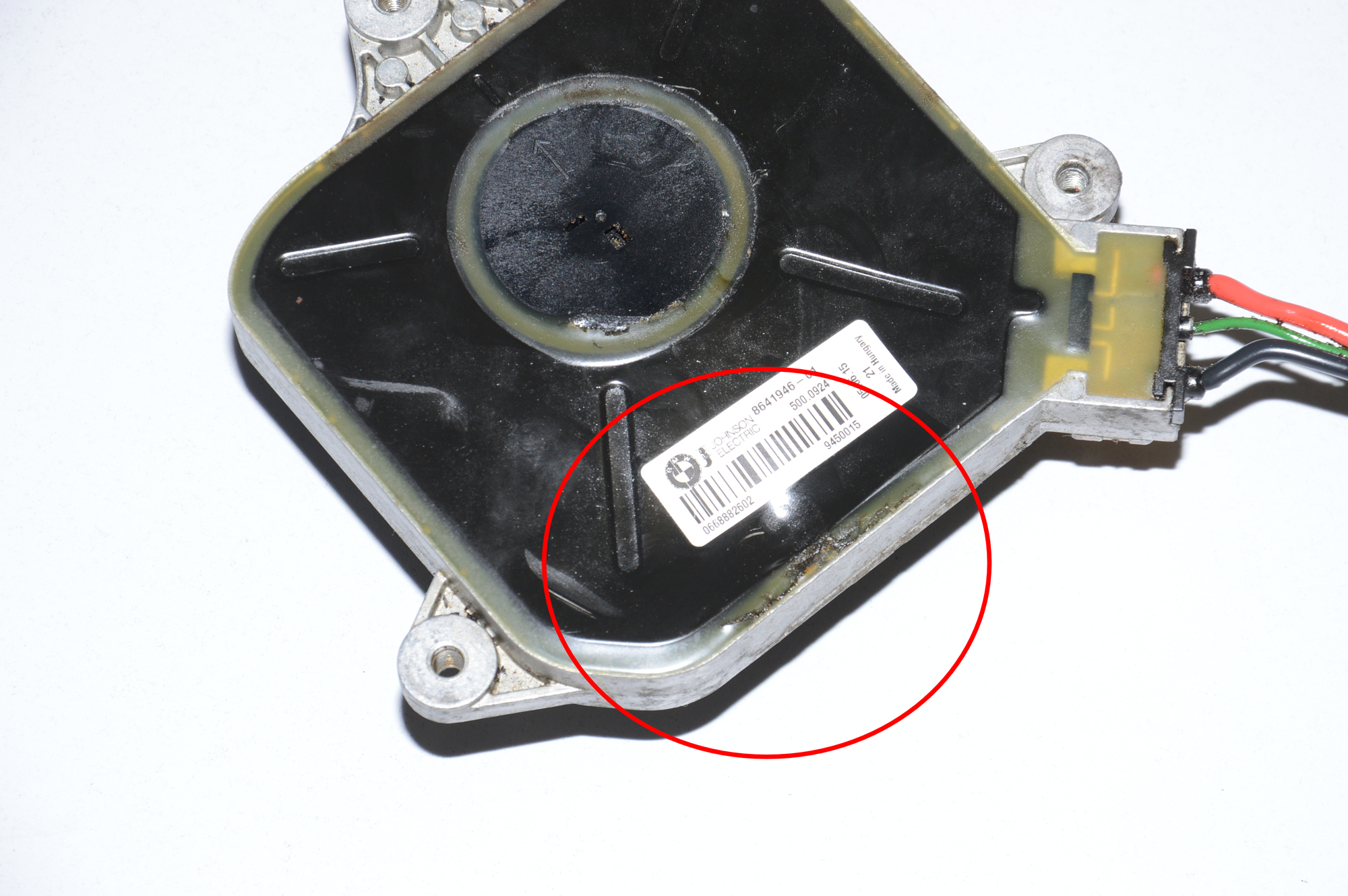 A/C Air Condition Fan – OEM 8641946 · BMW 4 Gran Coupe (F36) 420 i 2015 – 2