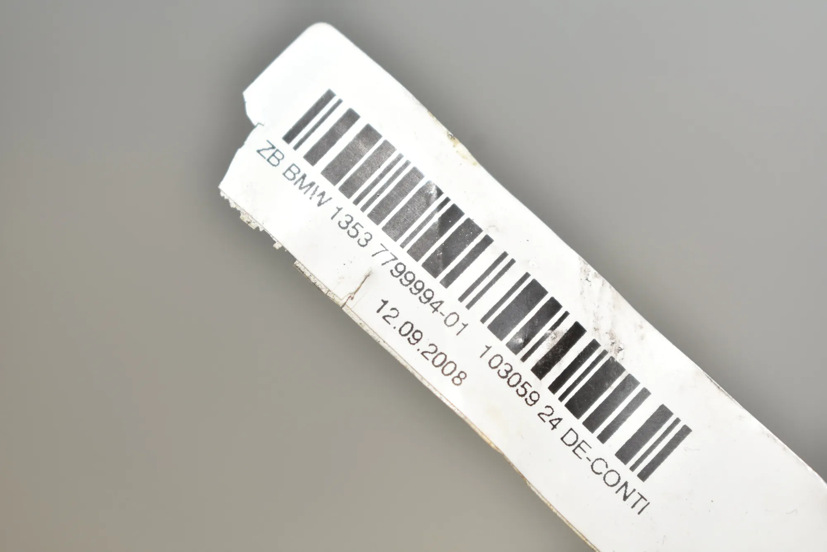 Fuel Hose – OEM 7799994 · BMW 3 Touring (E91) 330 d 2008 – 3