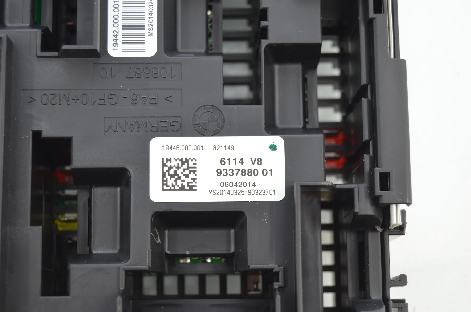 Fuse Box – OEM 9337880 · BMW 4 Coupe (F32, F82) 430 d xDrive 2014 – 6