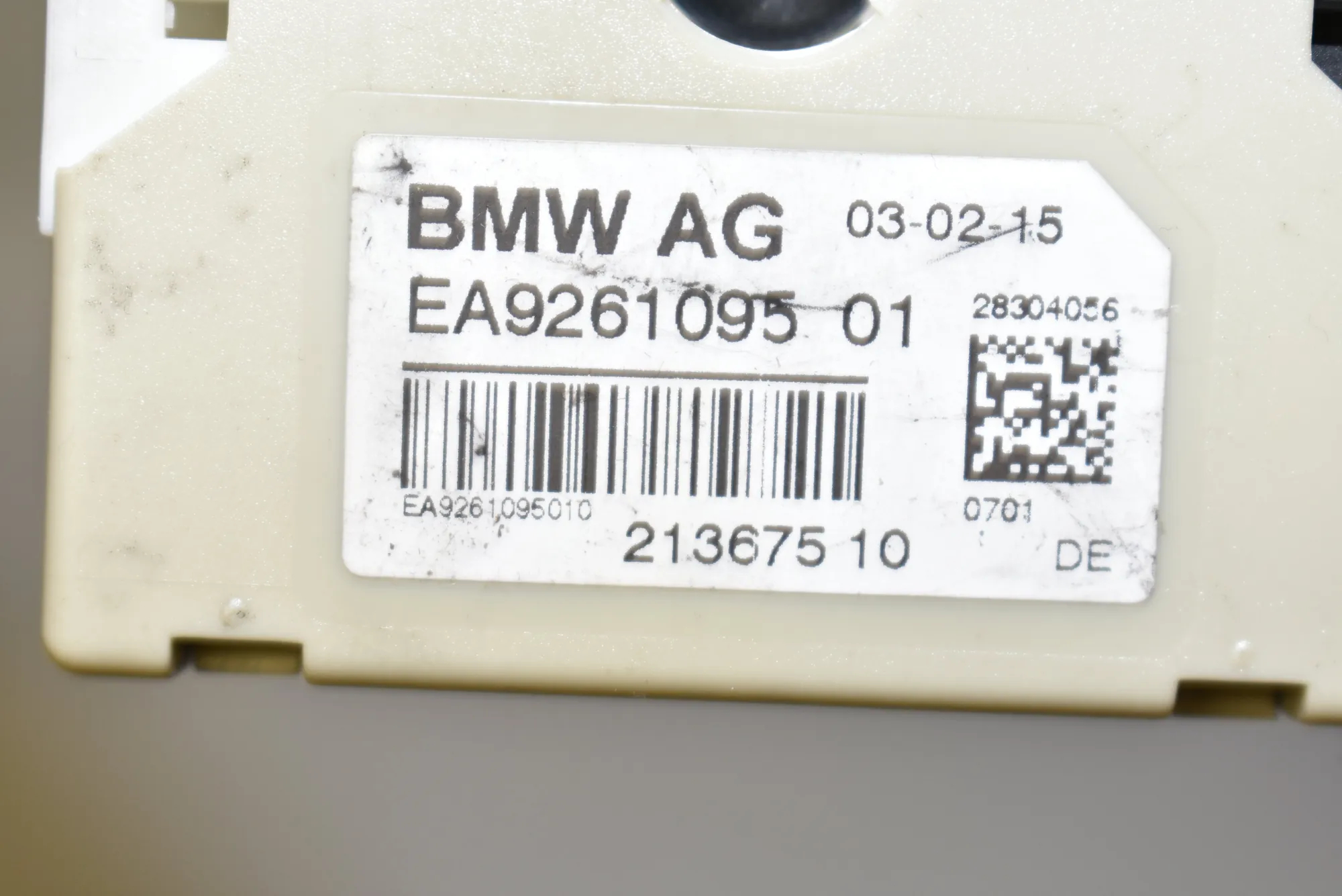 Antenna – OEM 9261095 · BMW 6 Coupe (F13) M6 2015 – 4