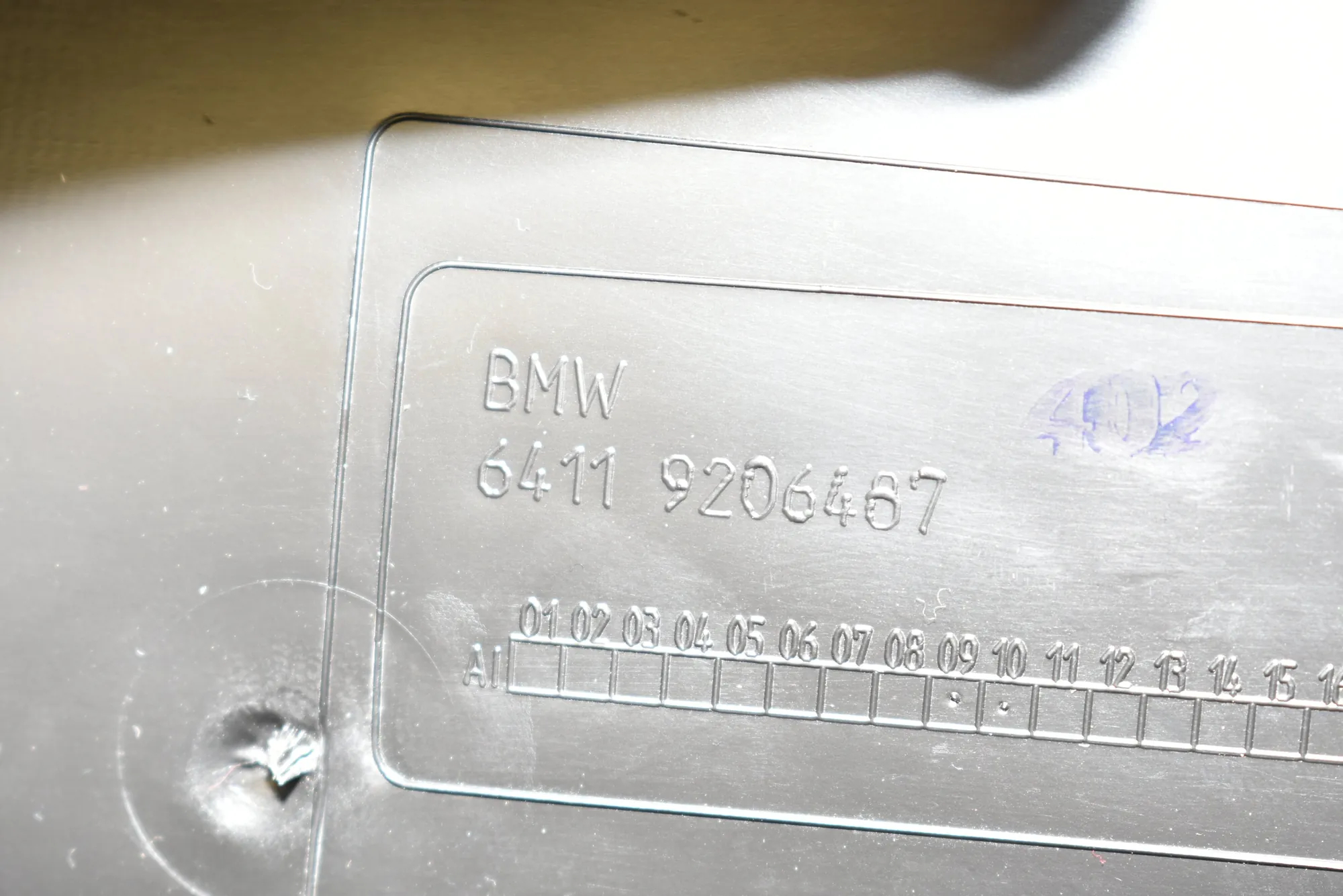 Other Body Parts – OEM 9206487 · BMW 3 Touring (F31) 330 d 2012 – 4