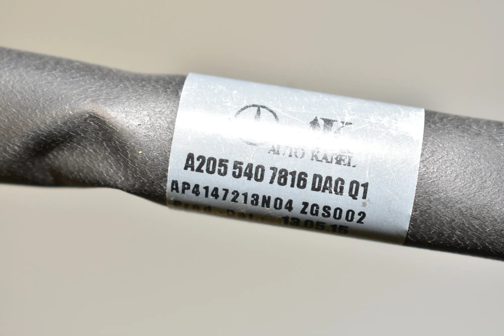 Negative Battery Cable – OEM A2055407816 · MERCEDES-BENZ C T-Model (S205) (2014 - -) C 220 BlueTEC / d (205.204) 2015 – 4