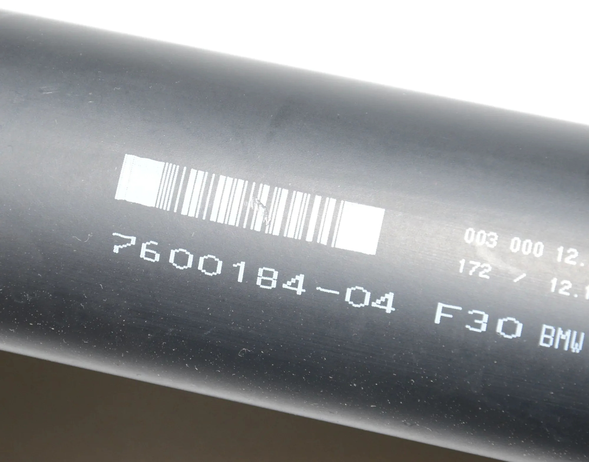 Propshaft Cardan – OEM 7600184 · BMW 3 Touring (F31) 320 d 2012 – 5