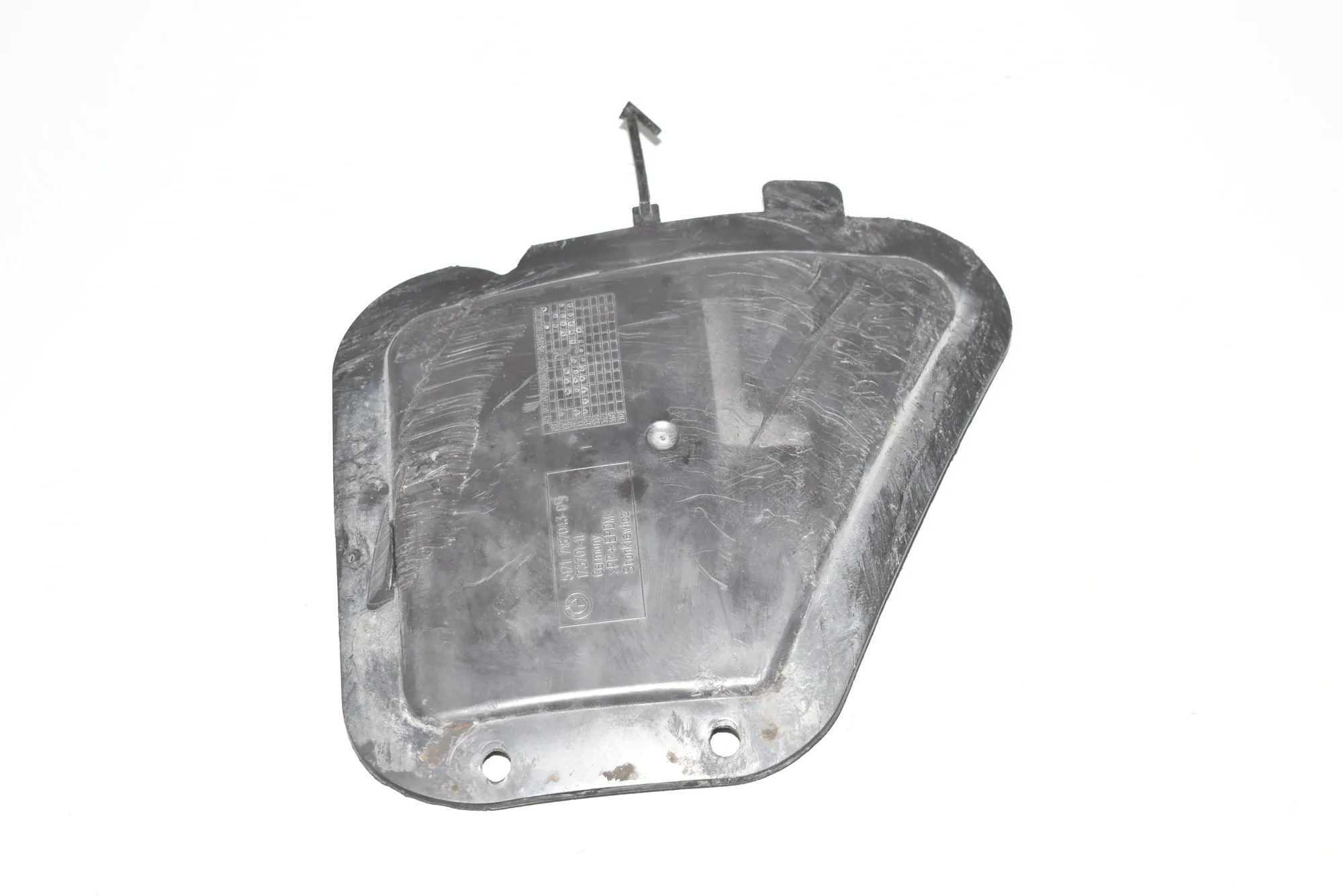 Front Left Arch Liner – OEM 7187043 · BMW 5 Touring (F11) M 550 d xDrive 2012 – 2