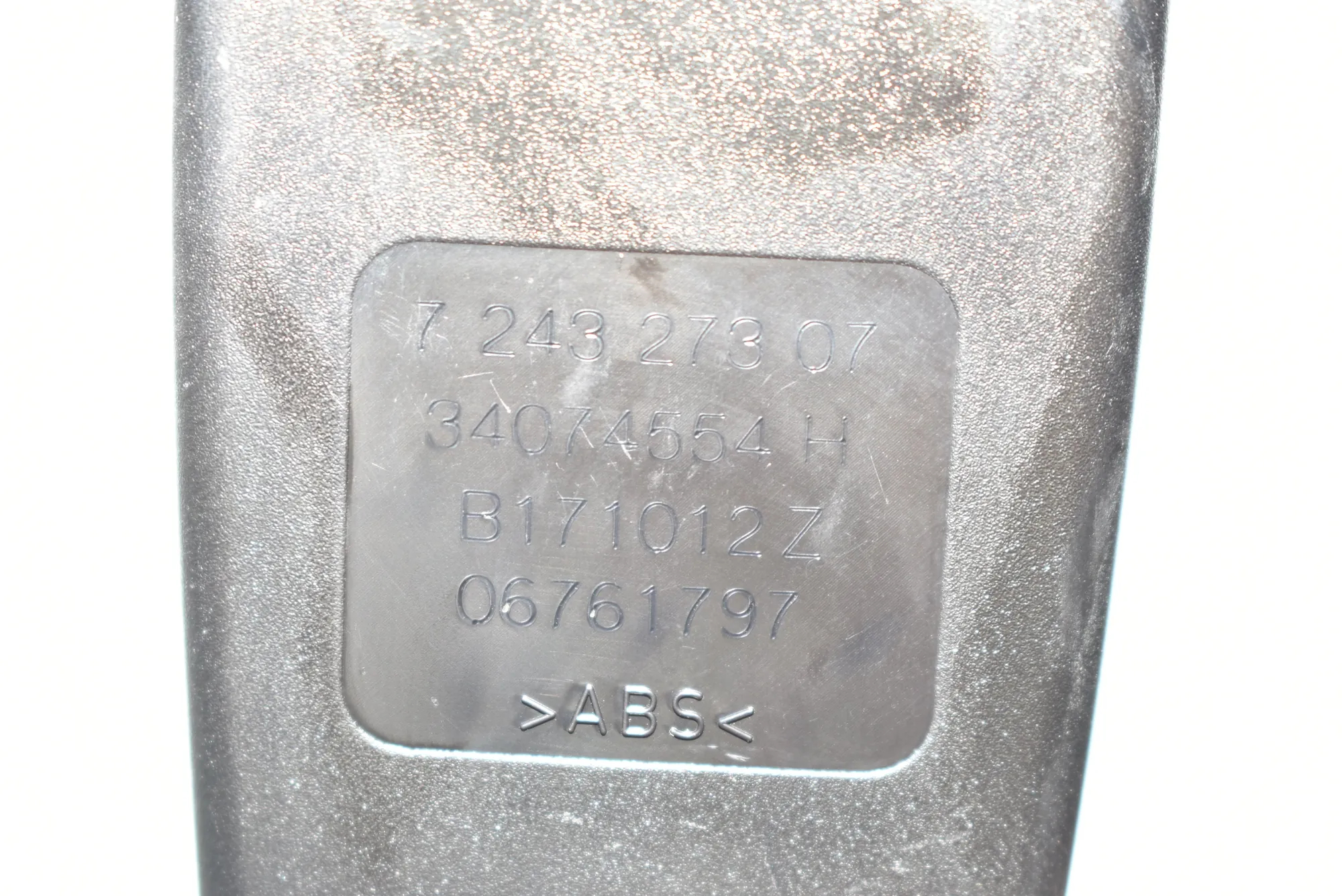 Rear Left Seat Buckle – OEM 7243273 · BMW 5 Touring (F11) M 550 d xDrive 2012 – 4