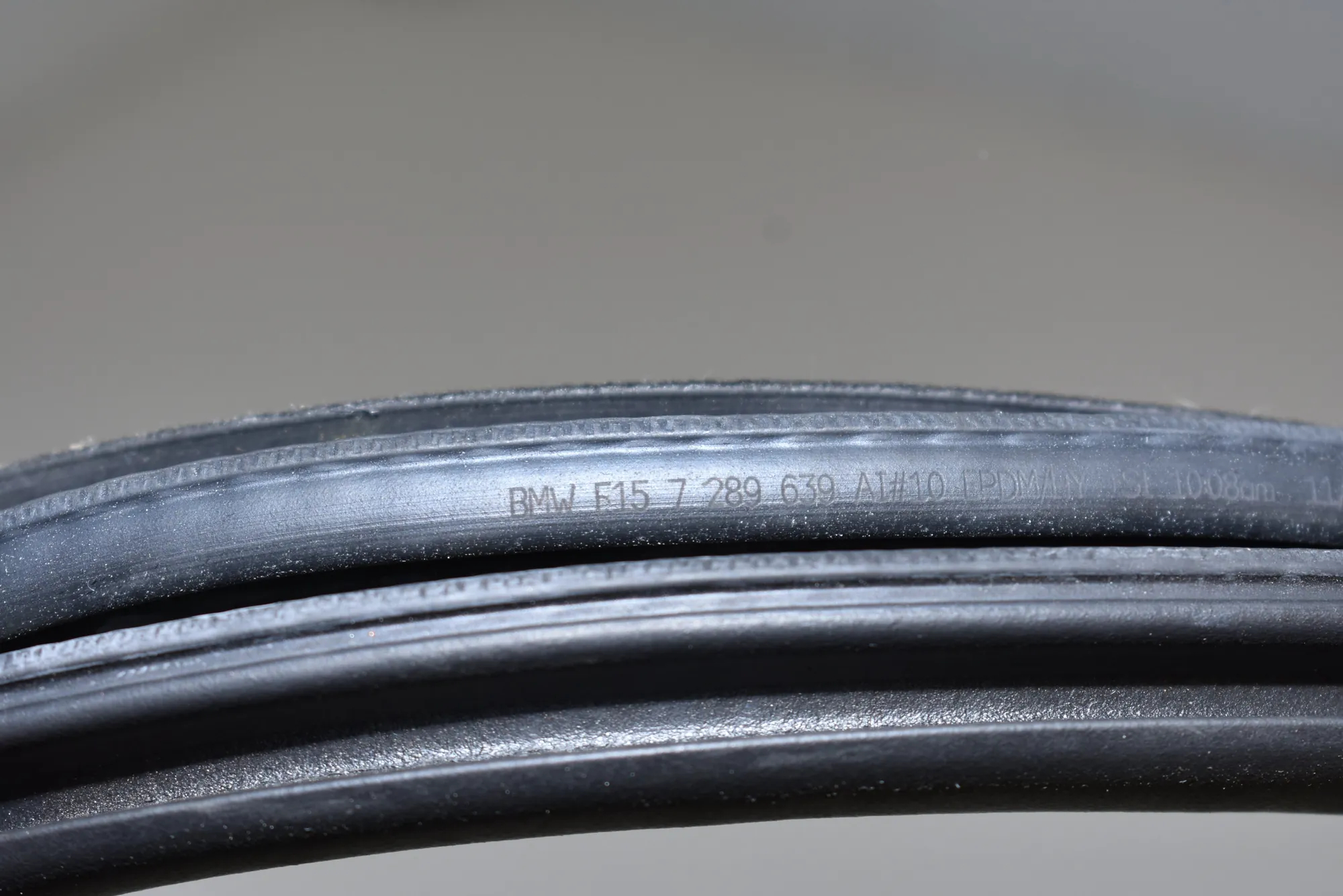 Rear Right Door Seal Rubber – OEM 7289639 · BMW X5 (F15, F85) M 50 d 2015 – 5