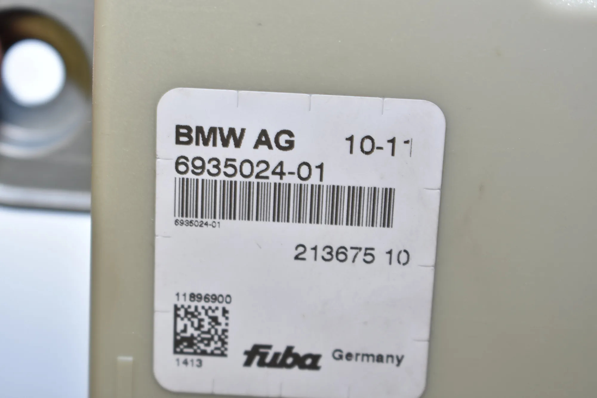 Antenna Amplifier – OEM 6935024 · BMW 3 Touring (E91) 325 d 2011 – 4