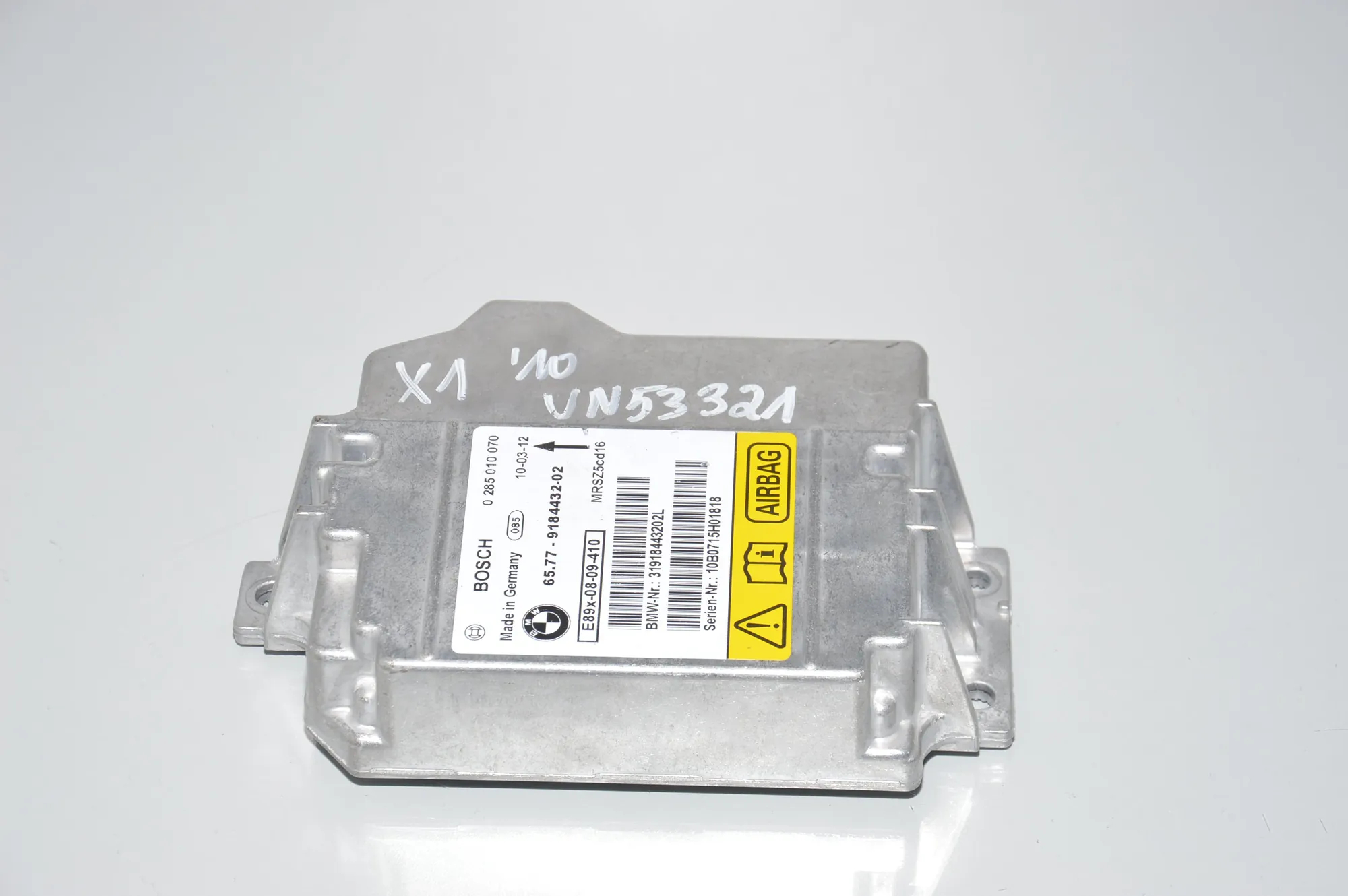 SRS Control Unit – OEM 9184432 · BMW X1 (E84) BMW X1 (E84) sDrive 20 d 2010 – 3